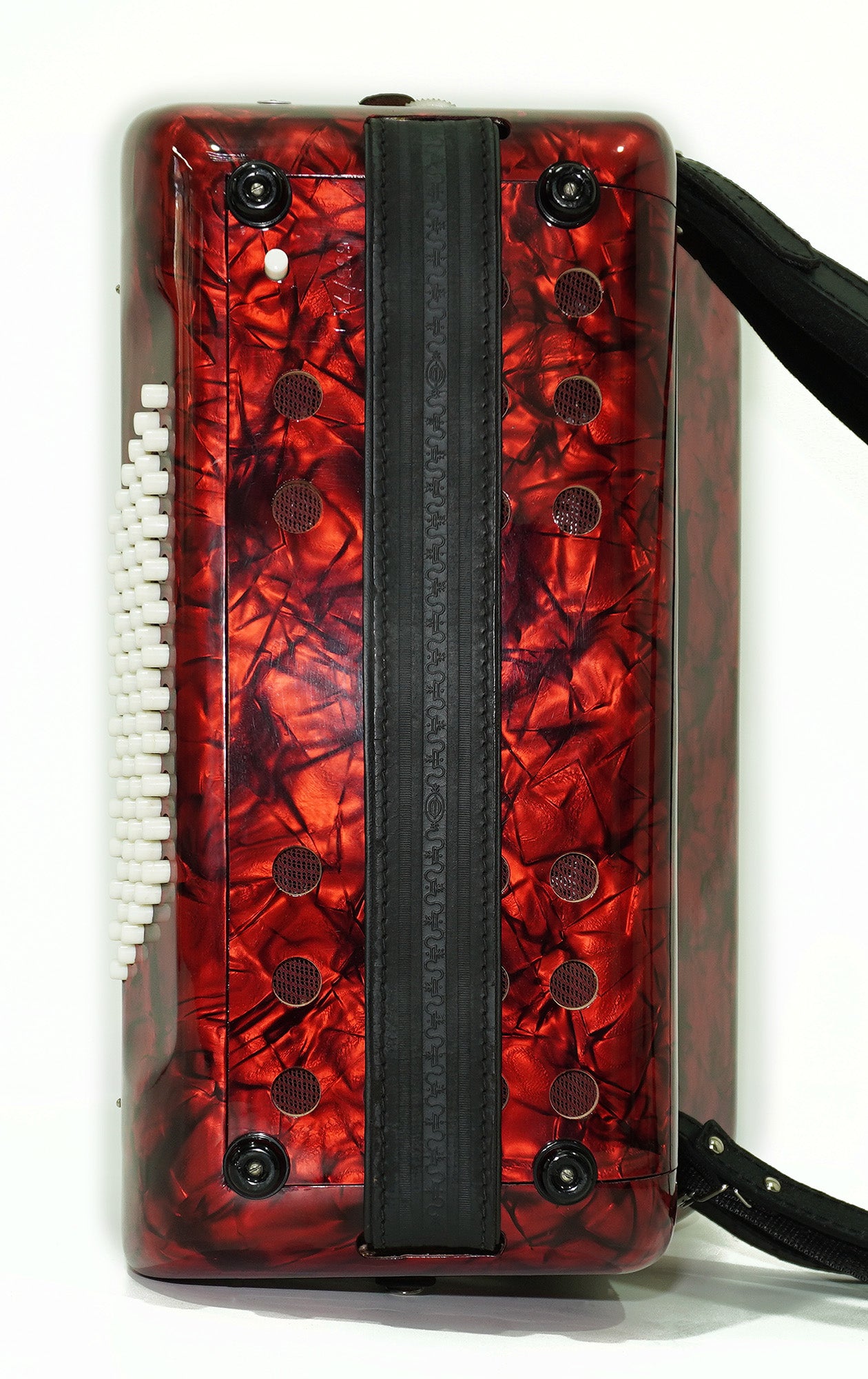 Perfect Cantulia Senorita 72 Bass Accordion, Rare Old German Piano Accordian, New Straps, 2367, Keyboard Accordion Instrument, Rich and Bright Sound