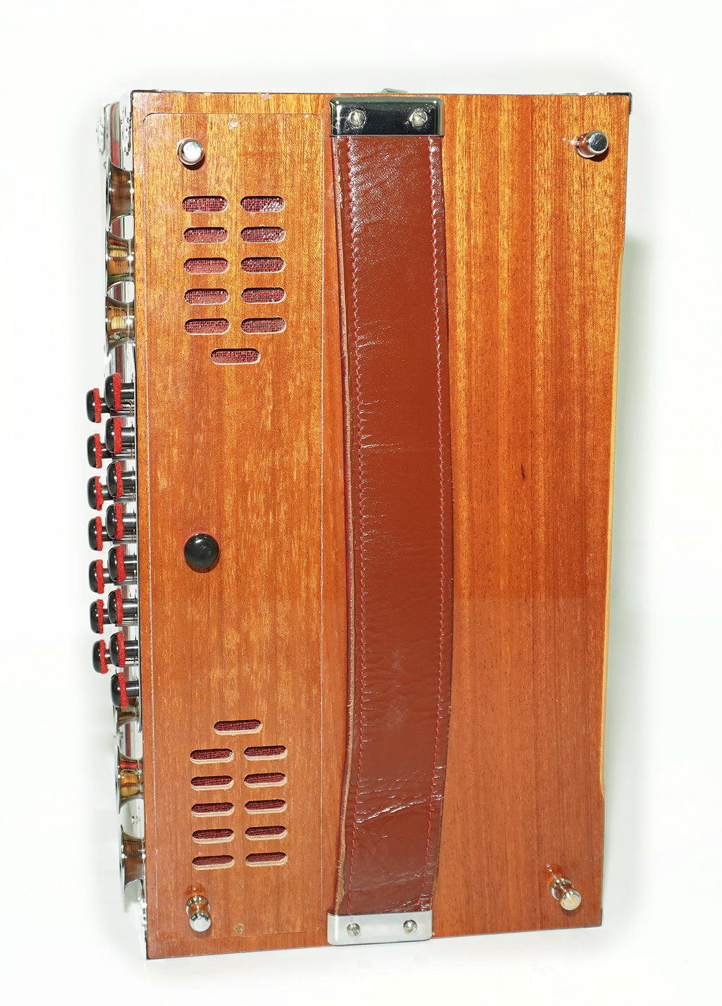 Close to New! Melodija Menges Slovenija Unique Diatonic Harmonica, Button Accordion Garmon 2372, Rare Luxury Heligonka, Powerful Fantastic sound!