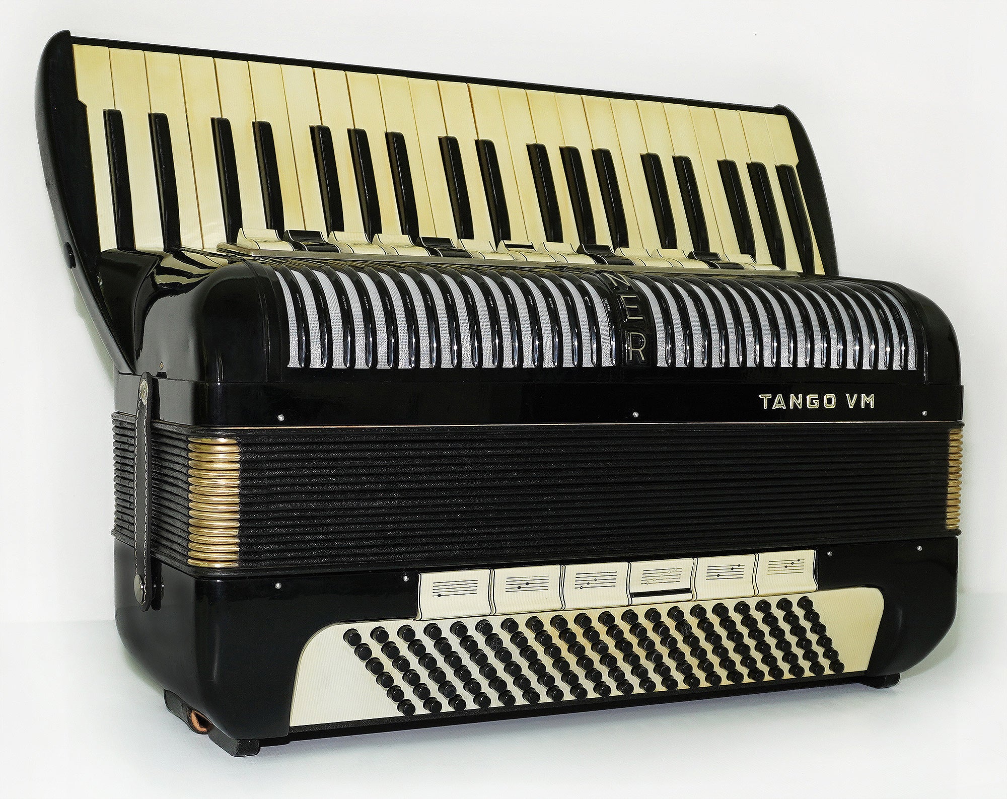 Hohner Tango VM Accordian made in Germany Original Piano Accordion, incl. New Straps Soft Case, Quality Concert Accordion, 2386, Amazing Rich Sound