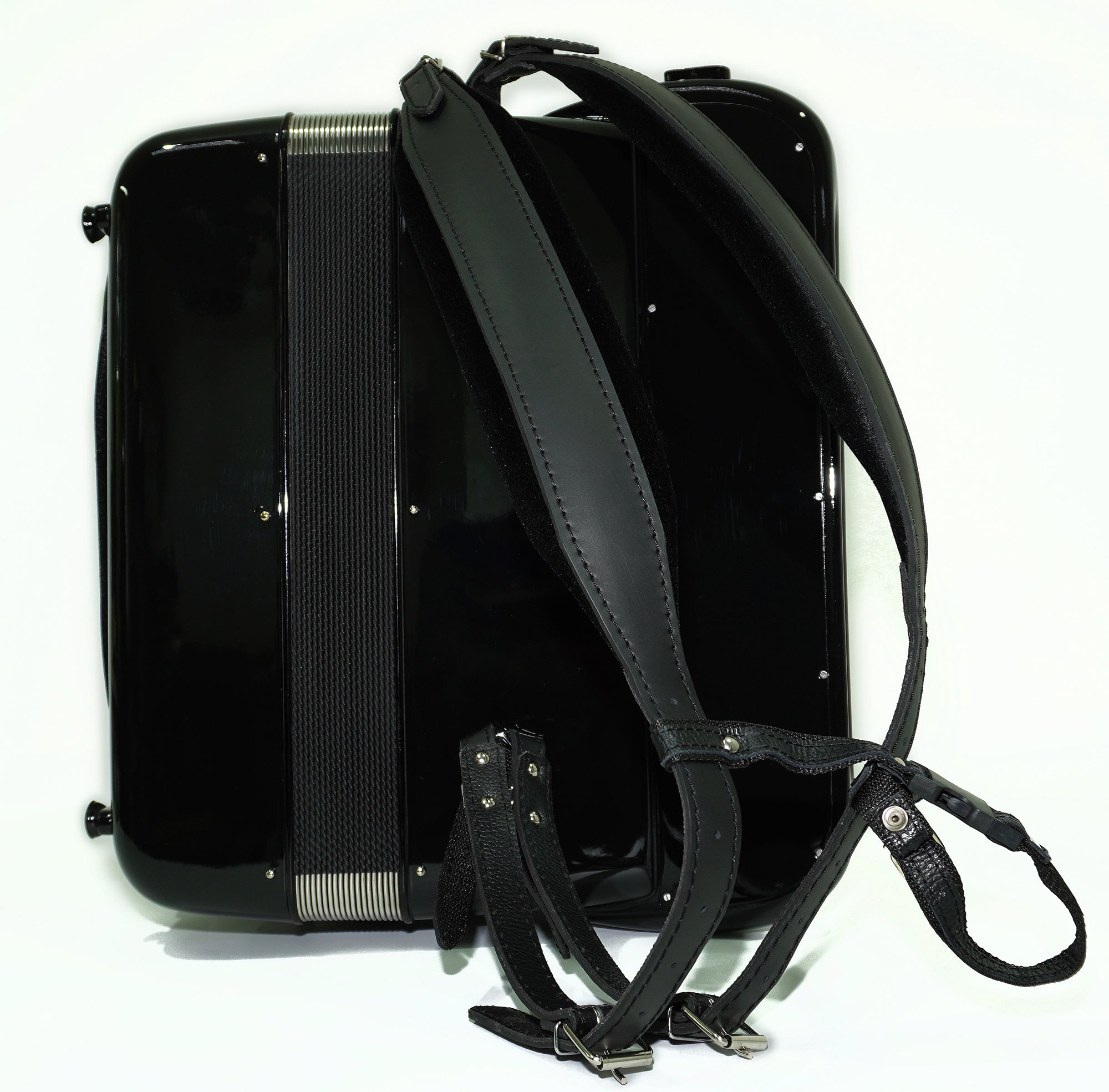 Dallape Organtone B Griff 5 Row Button Accordion, made in Italy, New Straps and Soft Case, 2379, Original Italian Acordian Bayan Instrument, Amazing Rich sound!