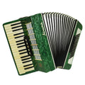 Ukraine Piano Accordion 96 Bass Aelita, Vintage Keyboard Accordian in Tune, New Straps, 2698