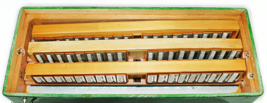 Ukraine Piano Accordion 96 Bass Aelita, Vintage Keyboard Accordian in Tune, New Straps, 2698