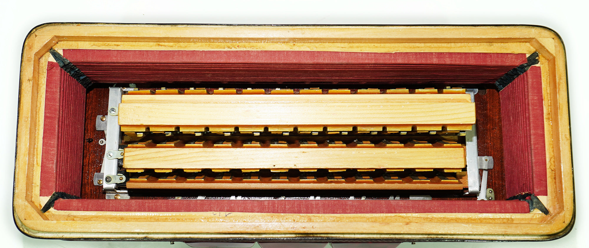 5 Row Button Accordion, Vintage Serenelli 120 Bass, made in Italy, New Straps, Rare Original Italian Acordian Instrument, 2492, Amazing sound!