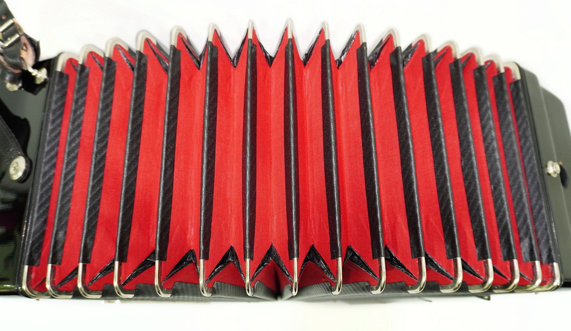 Royal Standard 96 Bass Accordion Bayan, made in Germany, C Griff Concert Button Accordion, Straps and Hard Case, Lightweight Professional Accordian, 2385