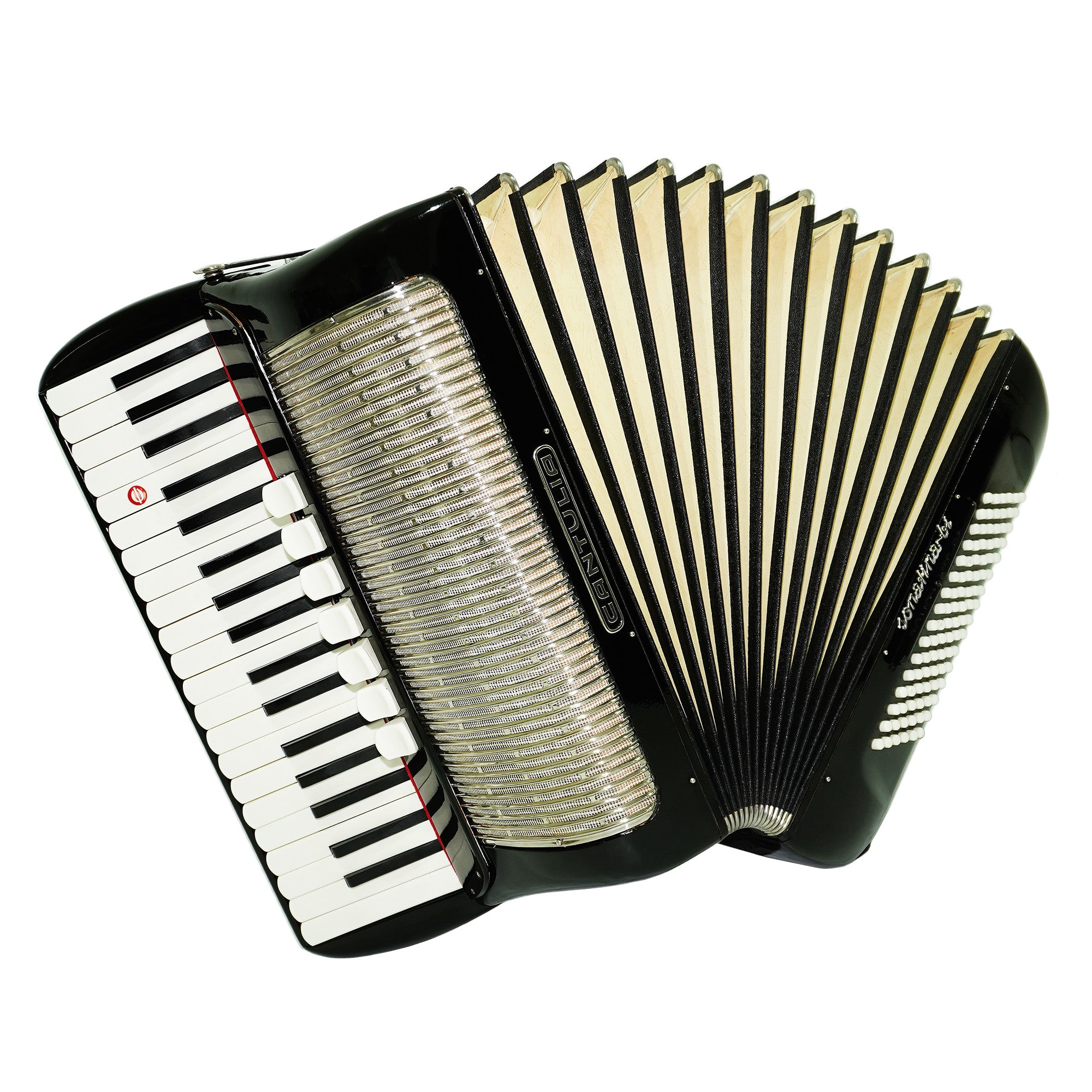 Vintage Accordion Cantulia Sonatina bi 96 Bass, Rare Old German Piano Accordian, New Straps, 2392, Keyboard Accordion Instrument, Rich and Bright Sound