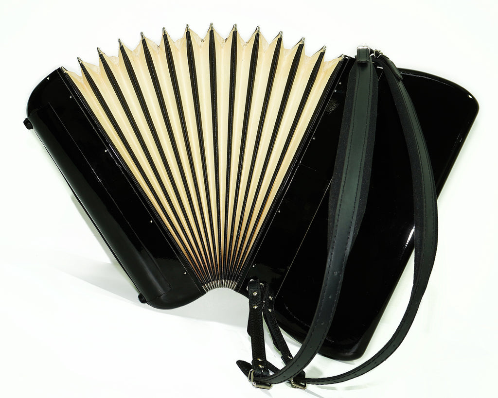 Vintage Accordion Cantulia Sonatina bi 96 Bass, Rare Old German Piano Accordian, New Straps, 2392, Keyboard Accordion Instrument, Rich and Bright Sound