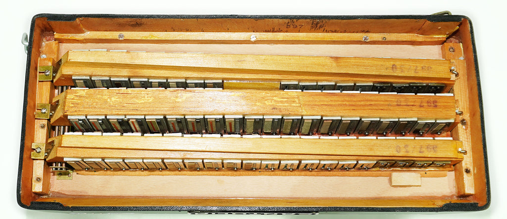 Vintage Accordion Cantulia Sonatina bi 96 Bass, Rare Old German Piano Accordian, New Straps, 2392, Keyboard Accordion Instrument, Rich and Bright Sound
