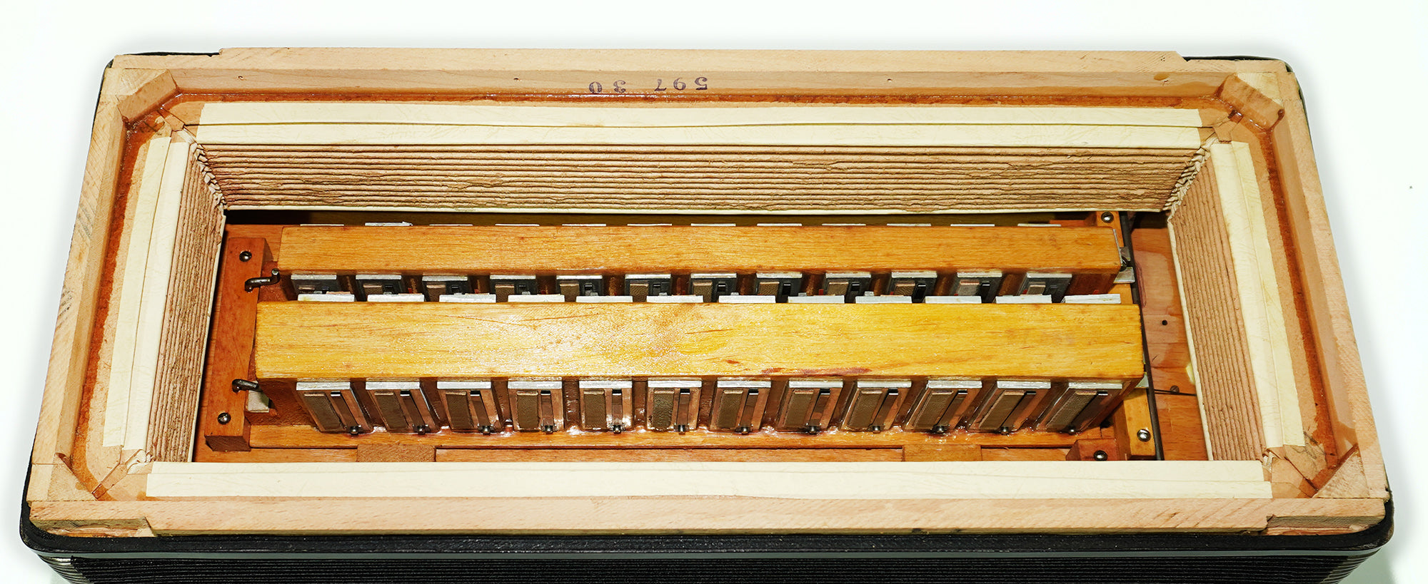 Vintage Accordion Cantulia Sonatina bi 96 Bass, Rare Old German Piano Accordian, New Straps, 2392, Keyboard Accordion Instrument, Rich and Bright Sound
