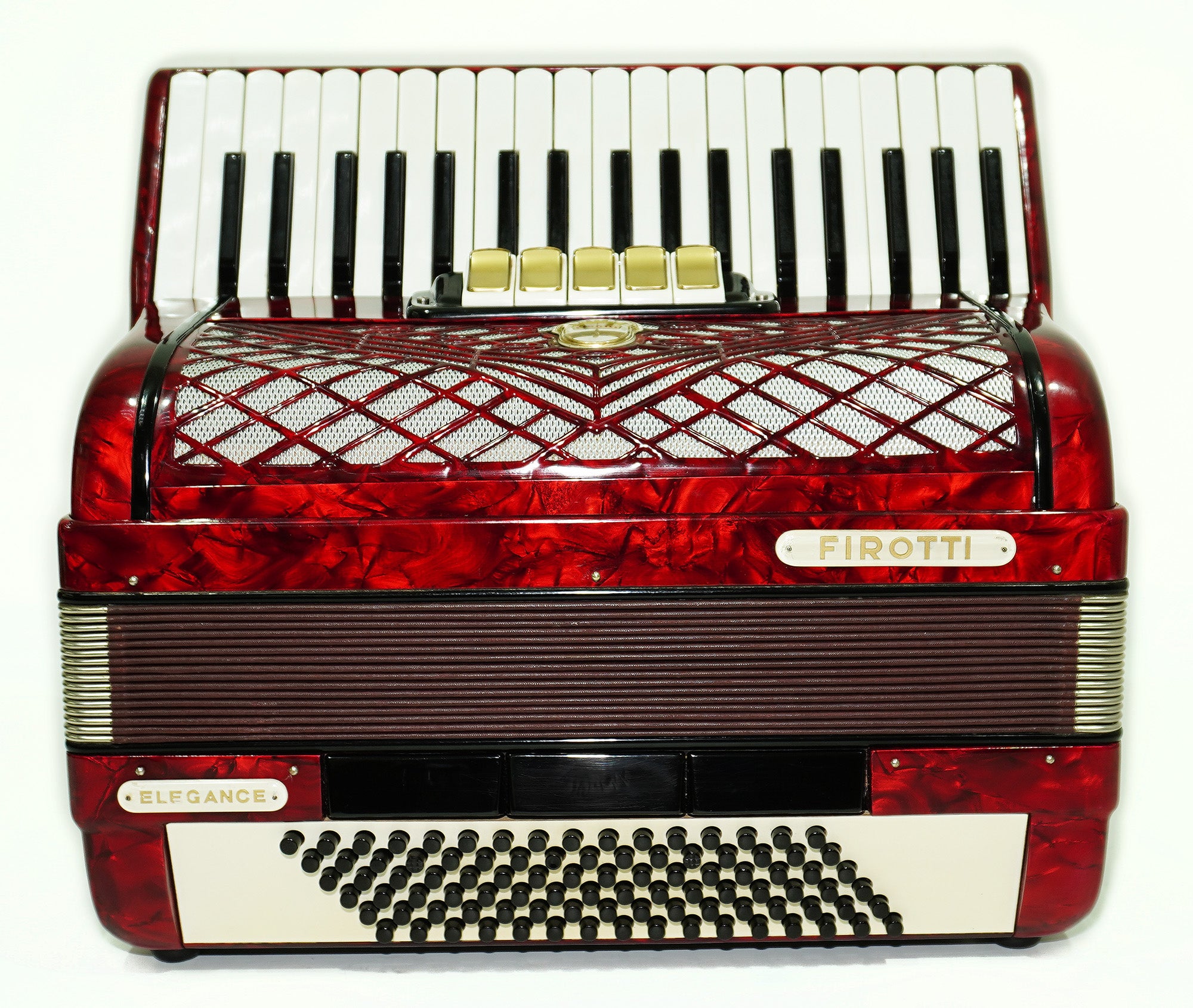 Firotti Elegance Piano Accordion, made in Germany, 96 Bass Buttons, New Straps, 2406, Amazing sound, Acordione Musicales