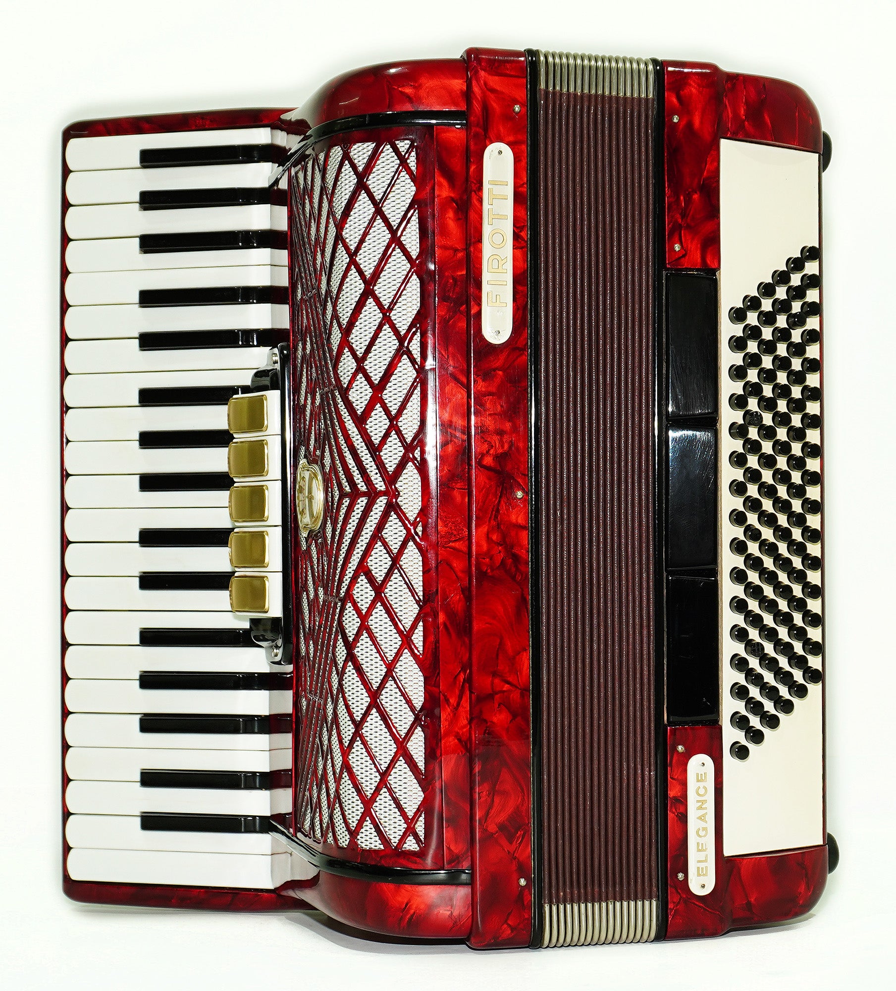 Firotti Elegance Piano Accordion, made in Germany, 96 Bass Buttons, New Straps, 2406, Amazing sound, Acordione Musicales