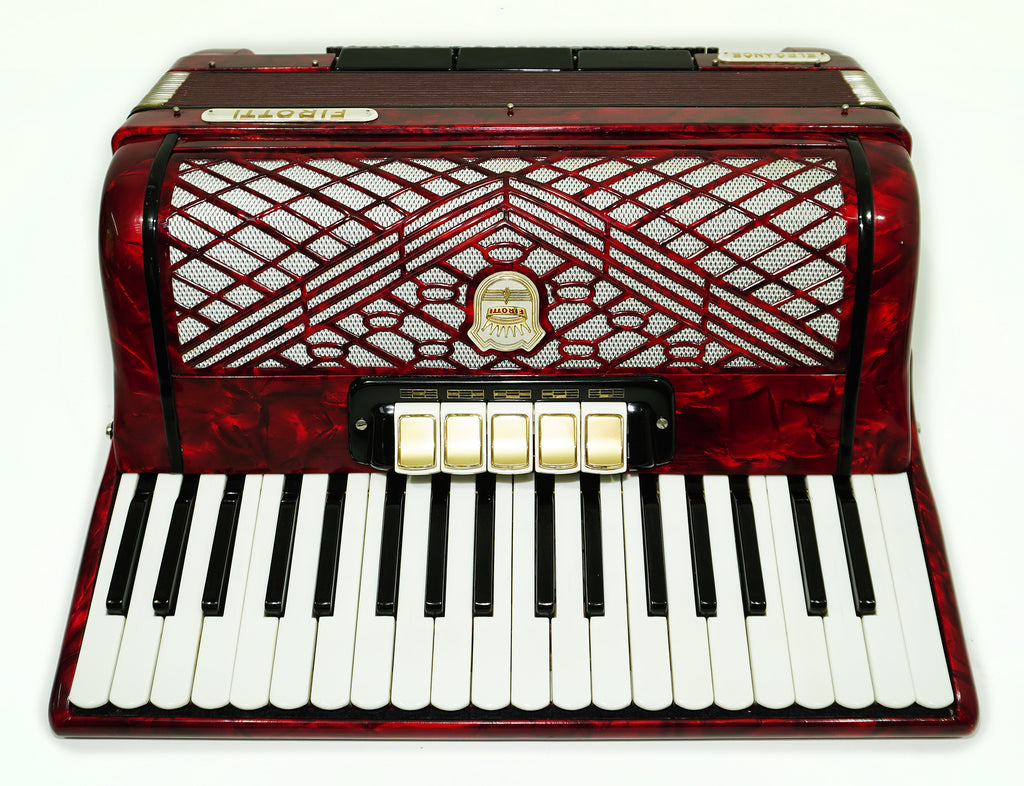 Firotti Elegance Piano Accordion, made in Germany, 96 Bass Buttons, New Straps, 2406, Amazing sound, Acordione Musicales