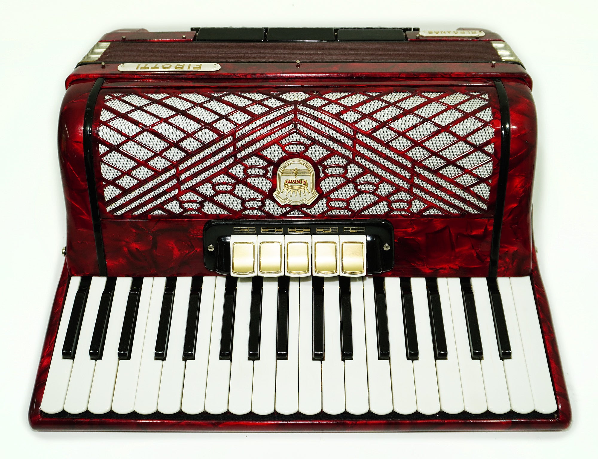 Firotti Elegance Piano Accordion, made in Germany, 96 Bass Buttons, New Straps, 2406, Amazing sound, Acordione Musicales