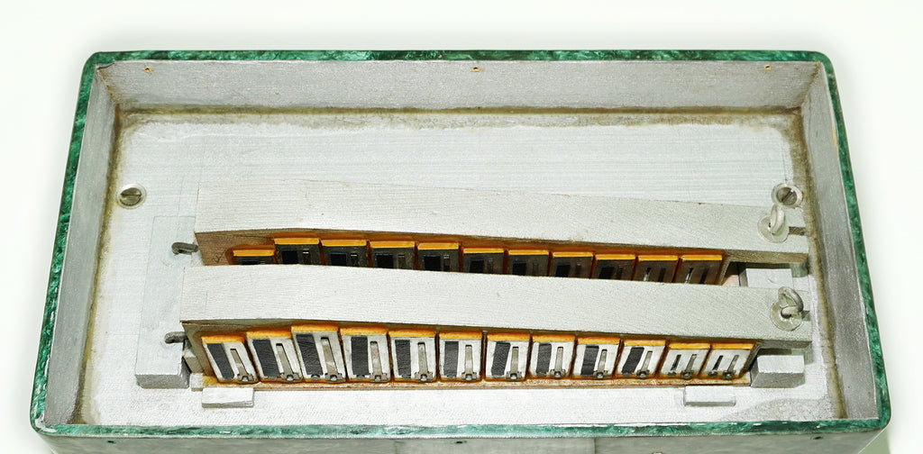Vintage Bayan Accordion Garmoshka Folk Garmon Marichka Ukraine Button Accordion, Harmonica 23x25 Buttons, Old Squeezebox in Tune, New Straps, 2520