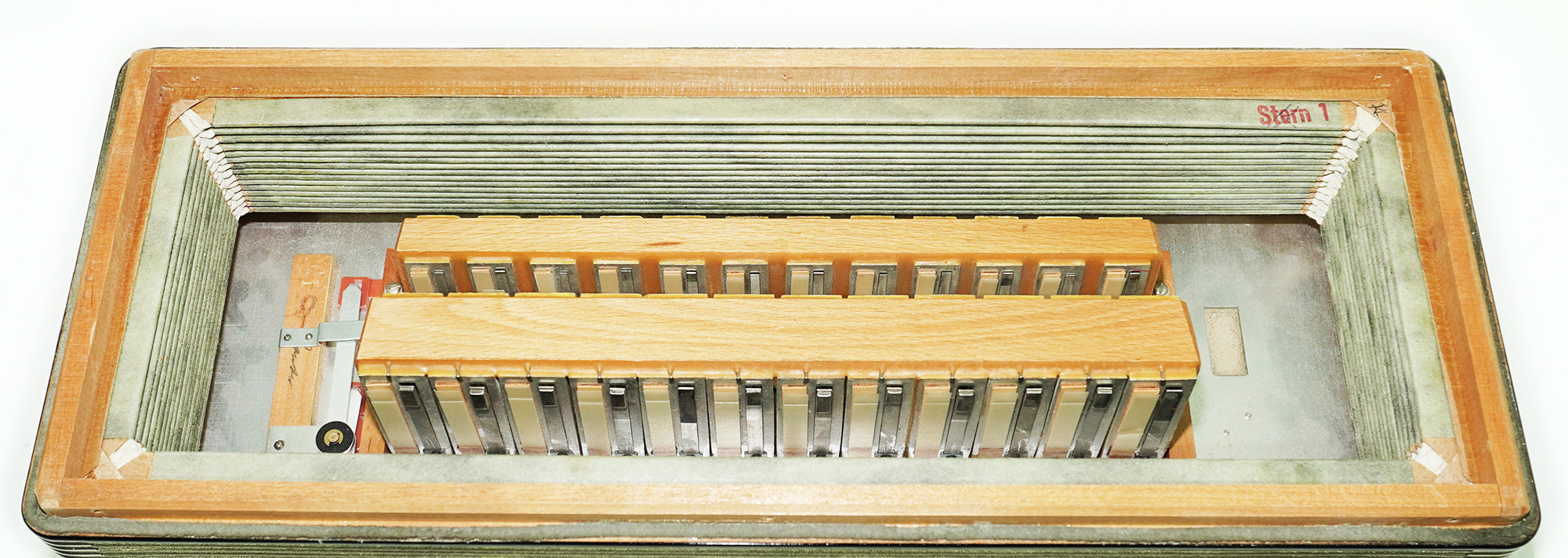 Weltmeister Seperato Standard Accordion 120 Bass, made in Germany, New Straps and Soft Bag for Gift, 2435, Piano Accordian for Adults, Rich and Powerful sound!