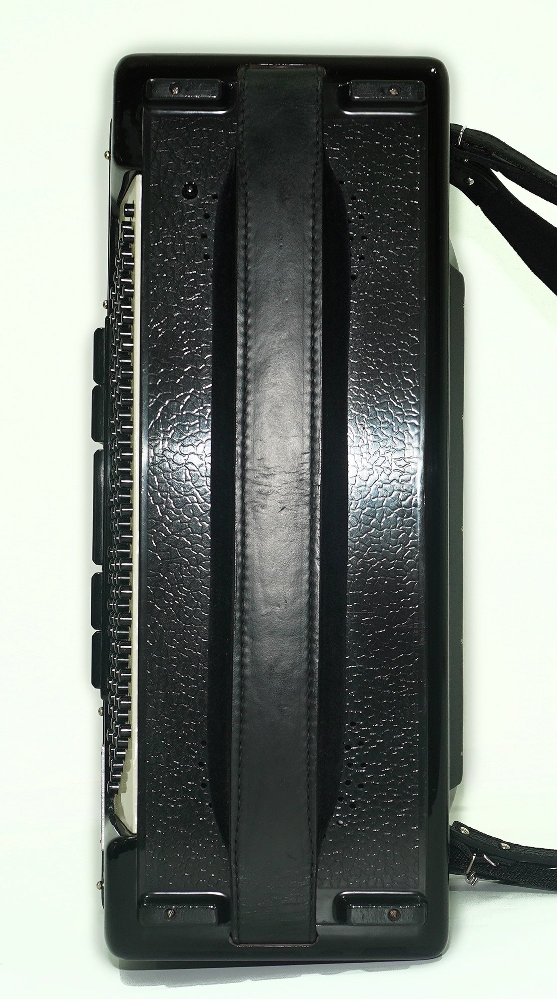 Weltmeister Grandina Vintage Button Accordion, made in Germany, Concert Bayan, Griff B Stradella, 2451, New Straps and Soft Case, Professional Accordian