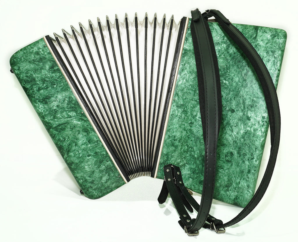 Piano Accordion Ariya 96 Bass Buttons Original Keyboard Accordian, New Straps 2527, Wonderful sound!