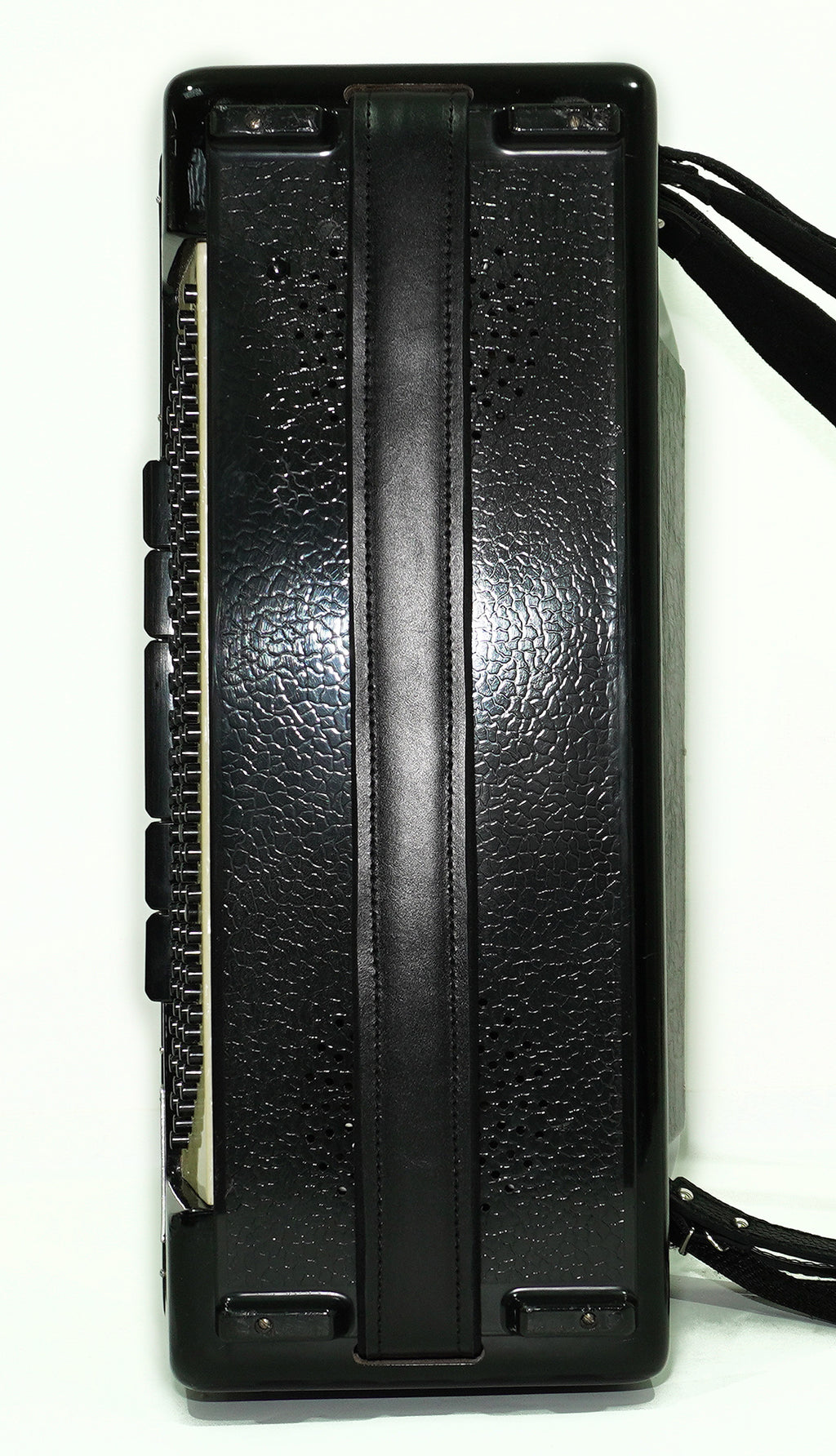 Weltmeister Grandina 5 Row Button Accordion B Griff, made in Germany, Concert Bayan 120 Bass, 2470, New Straps and Soft Case, Vintage Professional Bayan Accordian for Adults