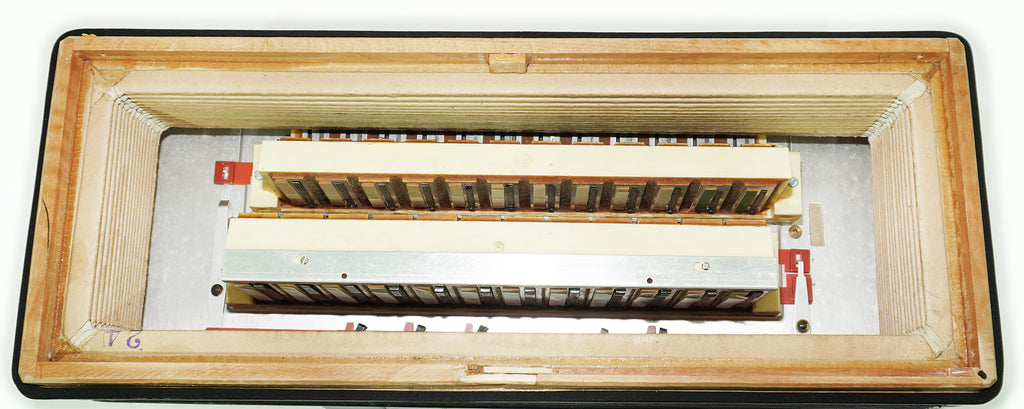 Weltmeister Grandina 5 Row Button Accordion B Griff, made in Germany, Concert Bayan 120 Bass, 2470, New Straps and Soft Case, Vintage Professional Bayan Accordian for Adults