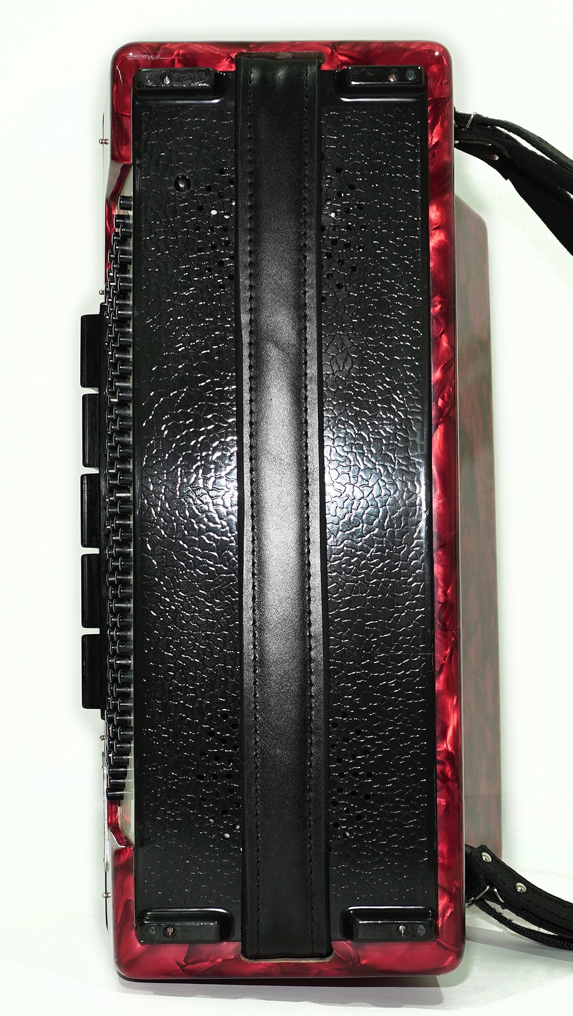 Weltmeister Stella Accordion 120 Bass made in Germany, New Straps Soft Case for Gift, Vintage Keyboard Piano Accordian Musical Instrument, 2471