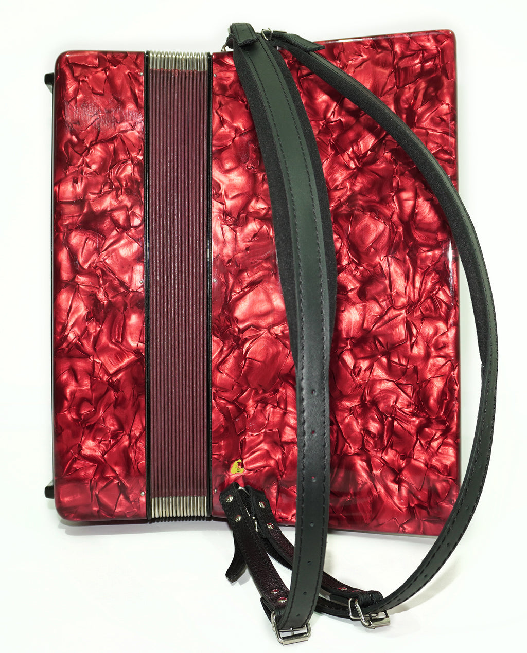 Weltmeister Stella Accordion 120 Bass made in Germany, New Straps Soft Case for Gift, Vintage Keyboard Piano Accordian Musical Instrument, 2471