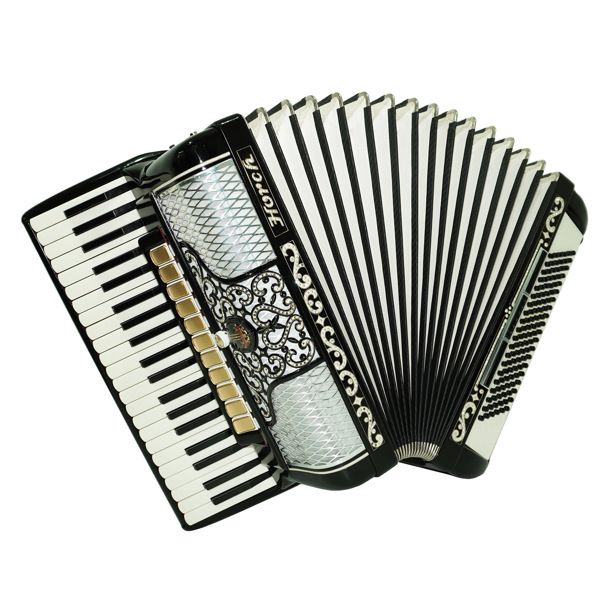 Horch Superior Professional Accordion Full Size Original Concert Piano Accordion, made in Germany, New Straps Soft Bag, Keyboard Musical Instrument, 2479
