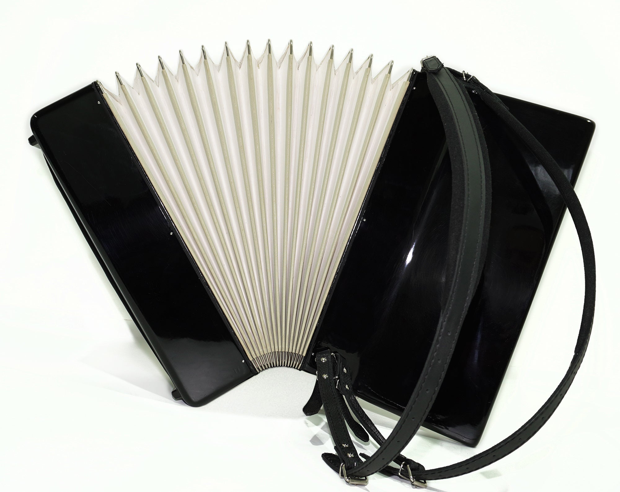 Weltmeister Amigo Accordion 96 Bass made in Germany, New Straps Soft Case for Gift, Vintage Keyboard Piano Accordian Musical Instrument, 2480