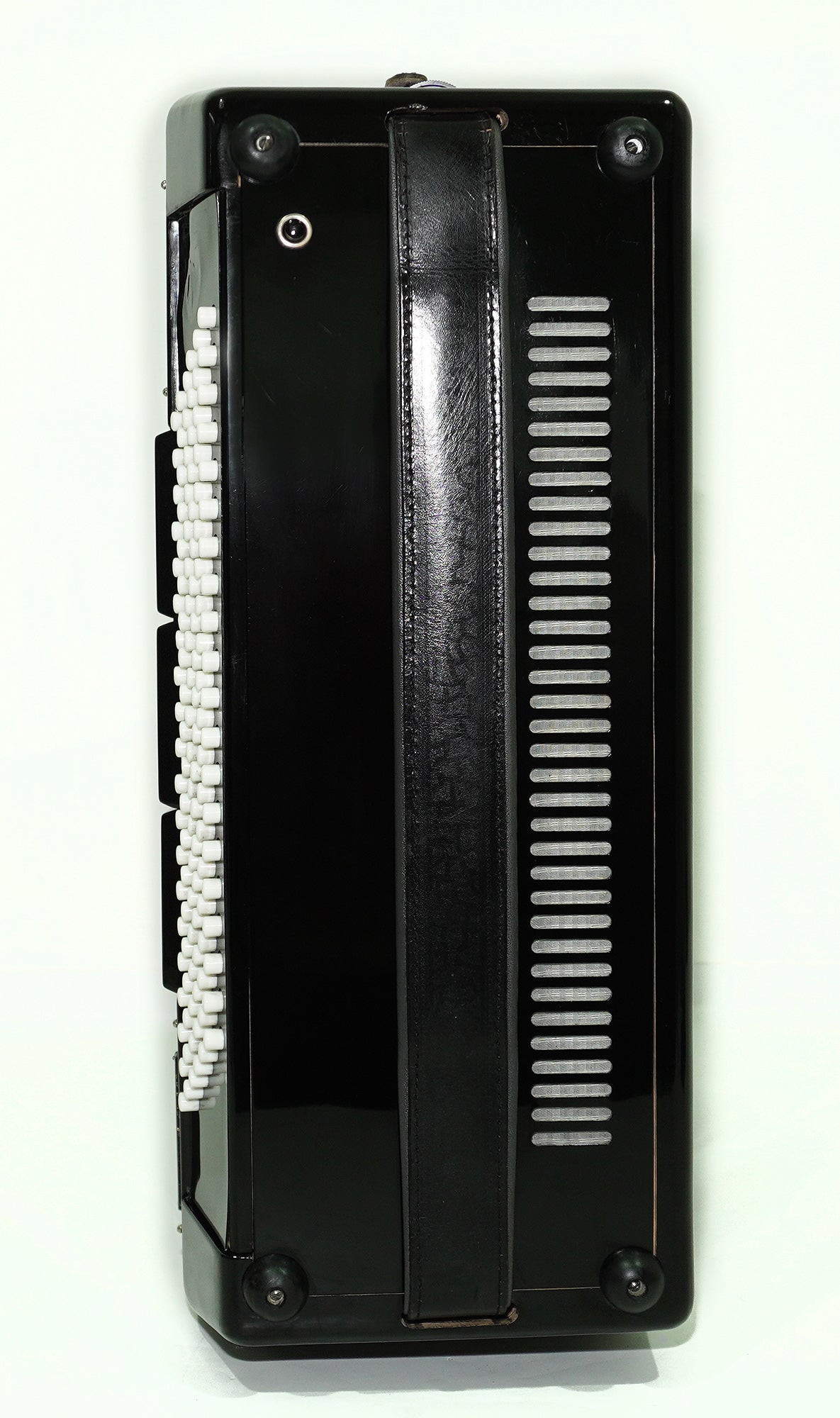 Barcarole Sonaphon 120 Bass Knopfakkordeon Bayan, hergestellt in Deutschland, Vintage Konzertakkordeon, neue Riemen, Original-Hartschalenkoffer, 2491, professionelles Akkordeon für Musiker
