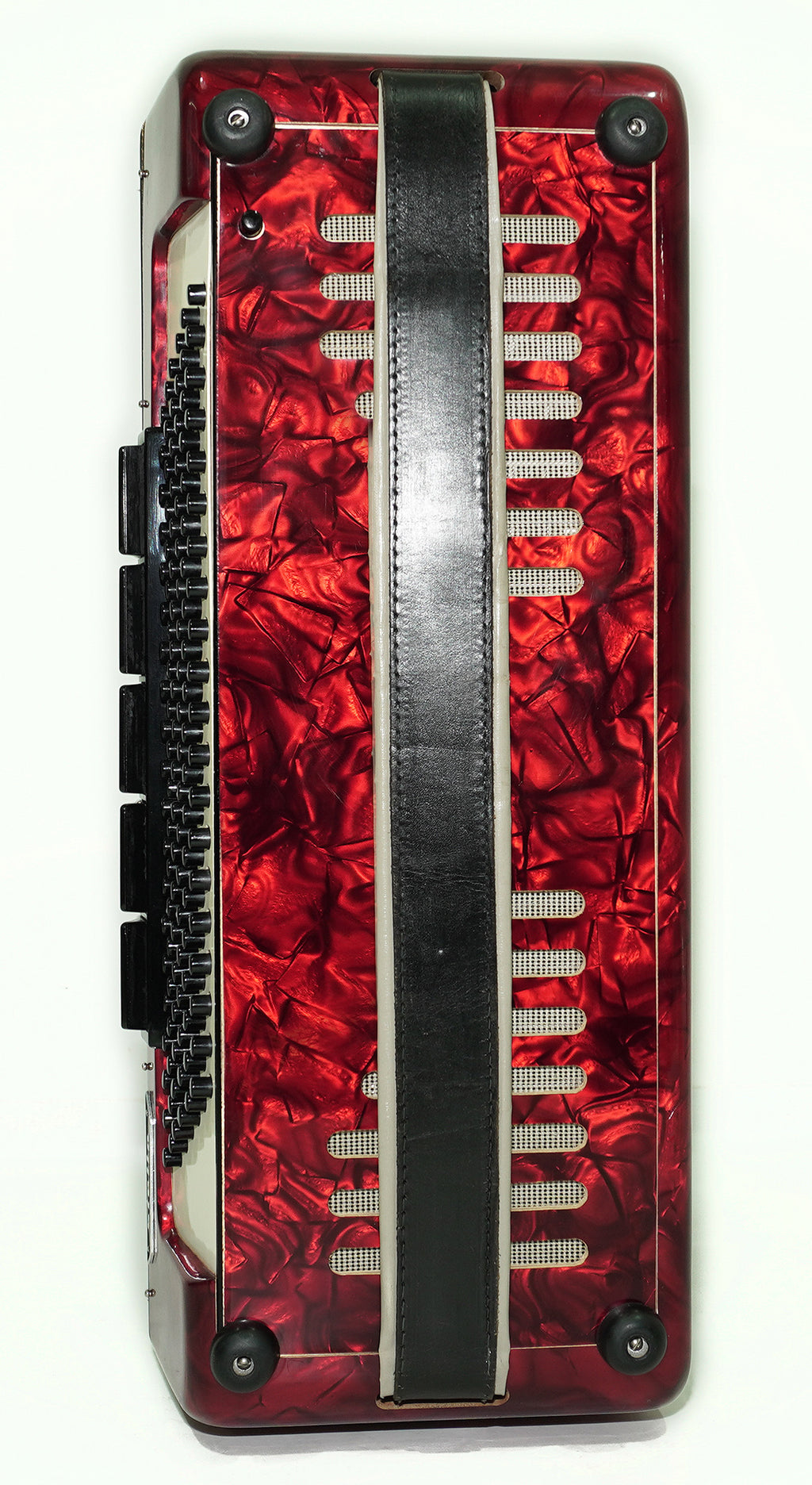 Weltmeister Stella Accordion 120 Bass made in Germany, New Straps Soft Case for Gift, Original Keyboard Piano Accordian Musical Instrument, 2504
