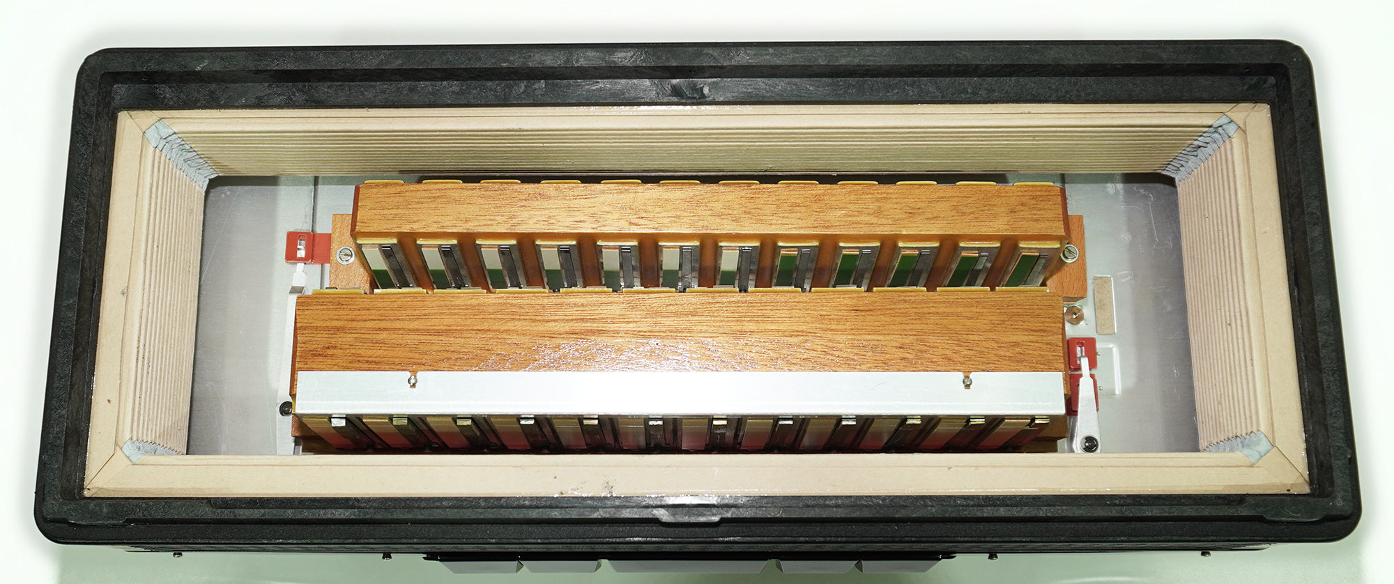 Walther 120 Bass 5 Row Button Accordion C Griff, German Concert Bayan, Straps and Hard Case, Perfect Professional Accordian for Adults, 2501