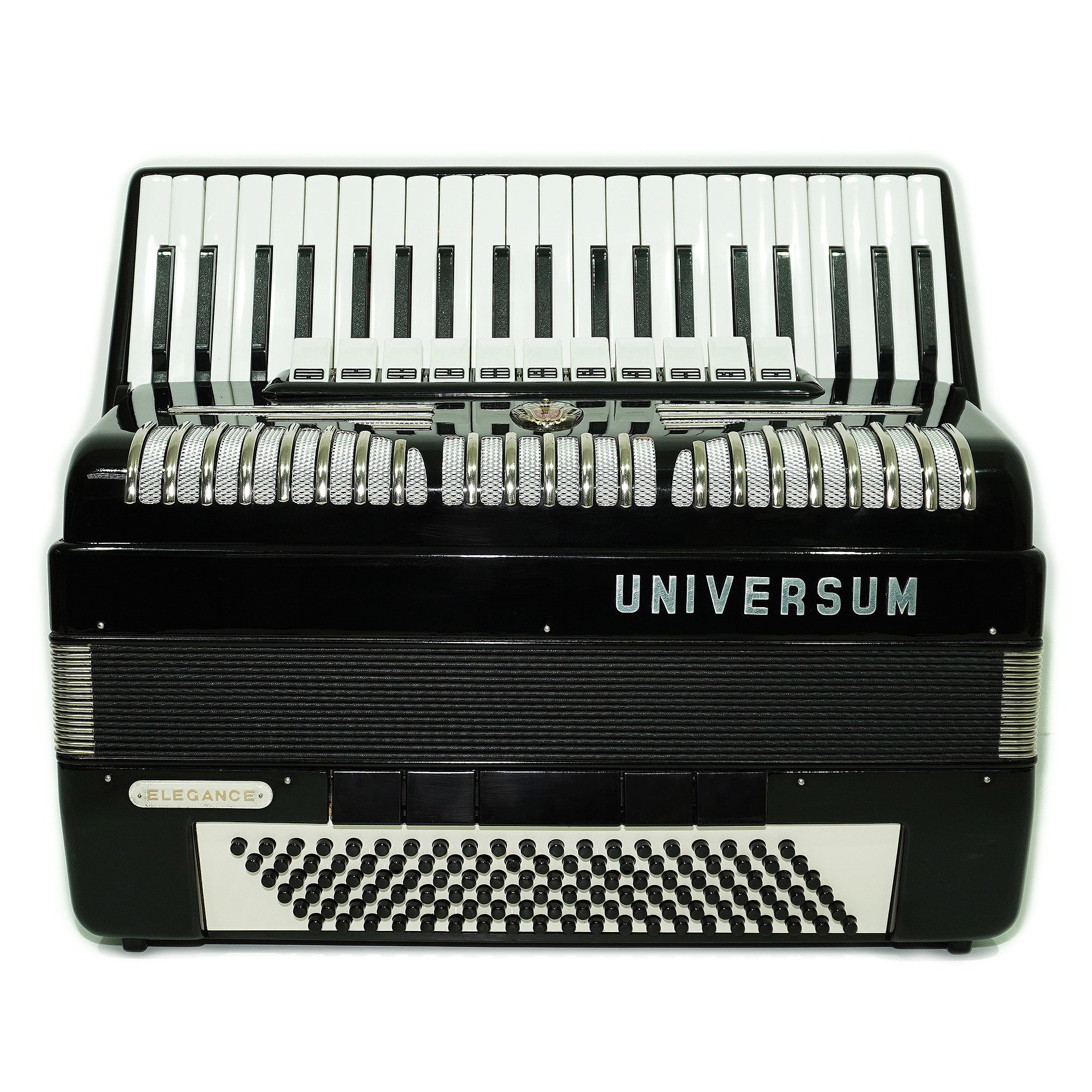 Universum Elegance made in Germany 120 Bass Piano Accordion, New Straps and Soft Case, Keyboard Accordian Musical Instrument Fisarmonica, 2509