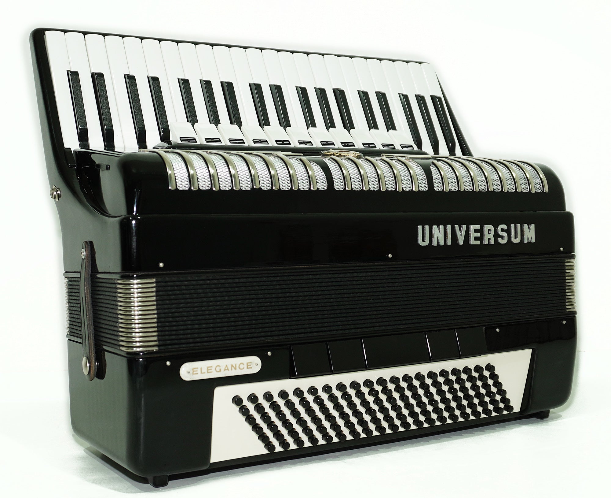 Universum Elegance made in Germany 120 Bass Piano Accordion, New Straps and Soft Case, Keyboard Accordian Musical Instrument Fisarmonica, 2509