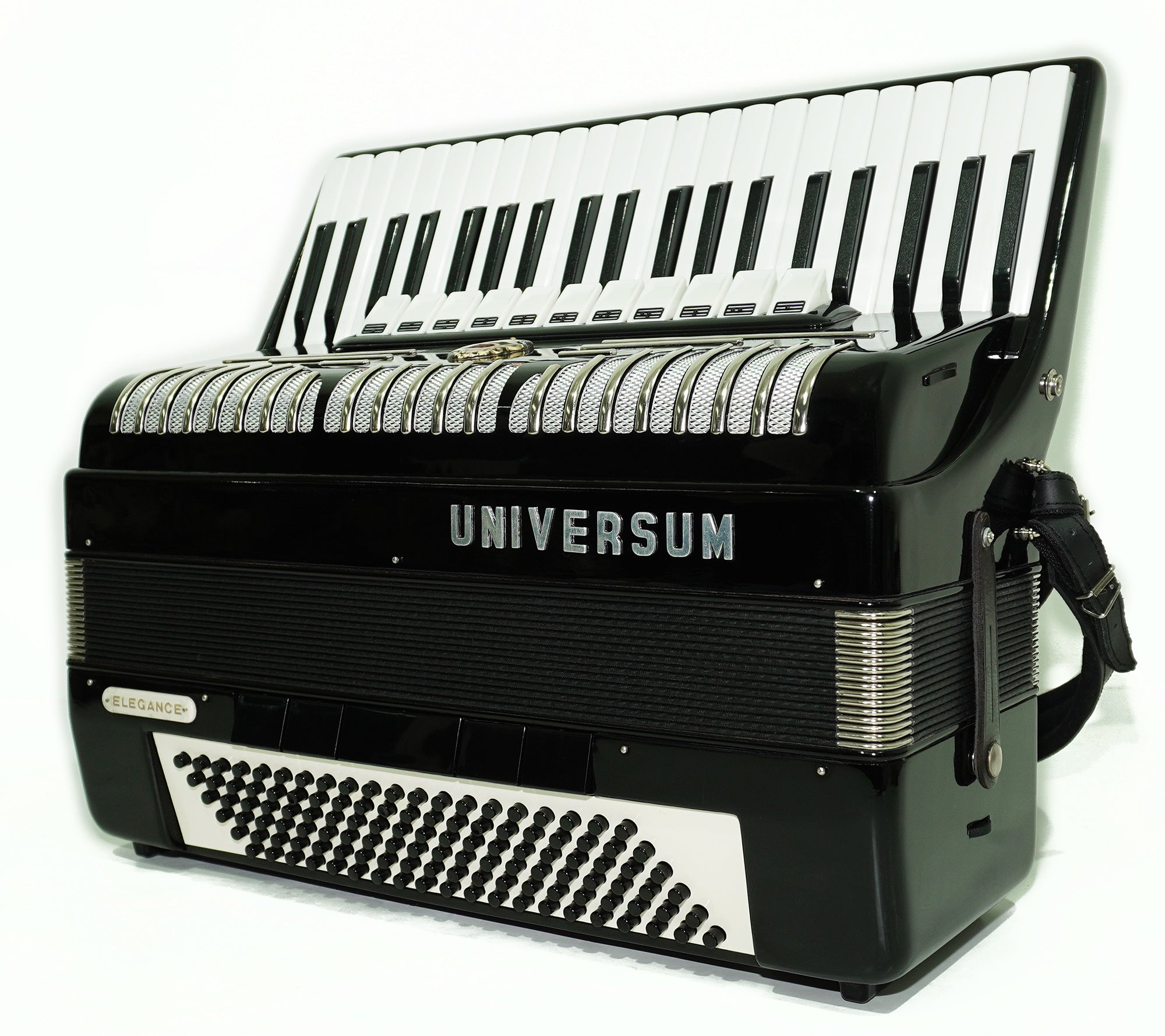 Universum Elegance made in Germany 120 Bass Piano Accordion, New Straps and Soft Case, Keyboard Accordian Musical Instrument Fisarmonica, 2509
