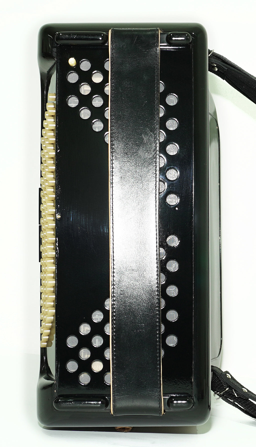Vintage Hohner Maestro III 5 Row Button Accordion Bayan, made in Germany, C System, New Straps and Hard Case, Original Accordeone de Botones, 2532