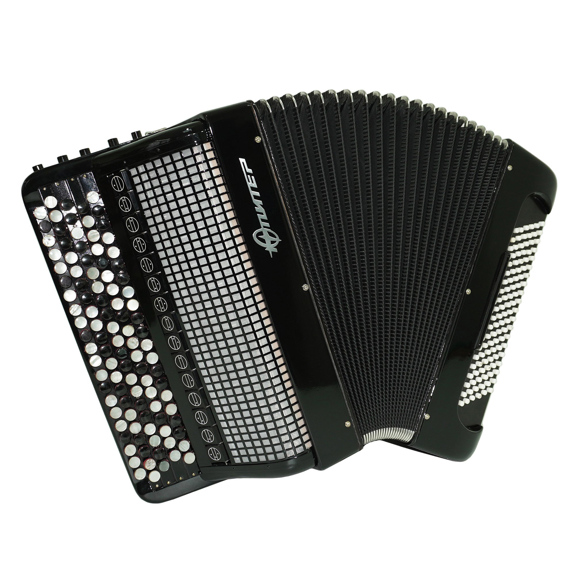 Jupiter Lux Button Accordion 120 Bass 5 Row Concert Bayan Double Cassotto Converter Free Bass, 2540, The Best Professional Musical Instrument!