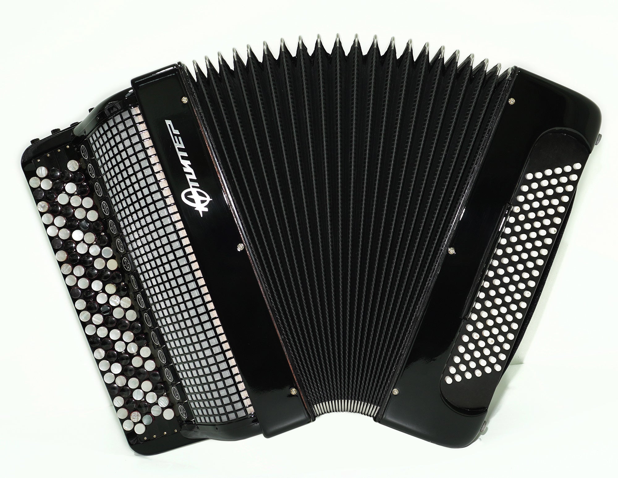 Jupiter Lux Button Accordion 120 Bass 5 Row Concert Bayan Double Cassotto Converter Free Bass, 2540, The Best Professional Musical Instrument!