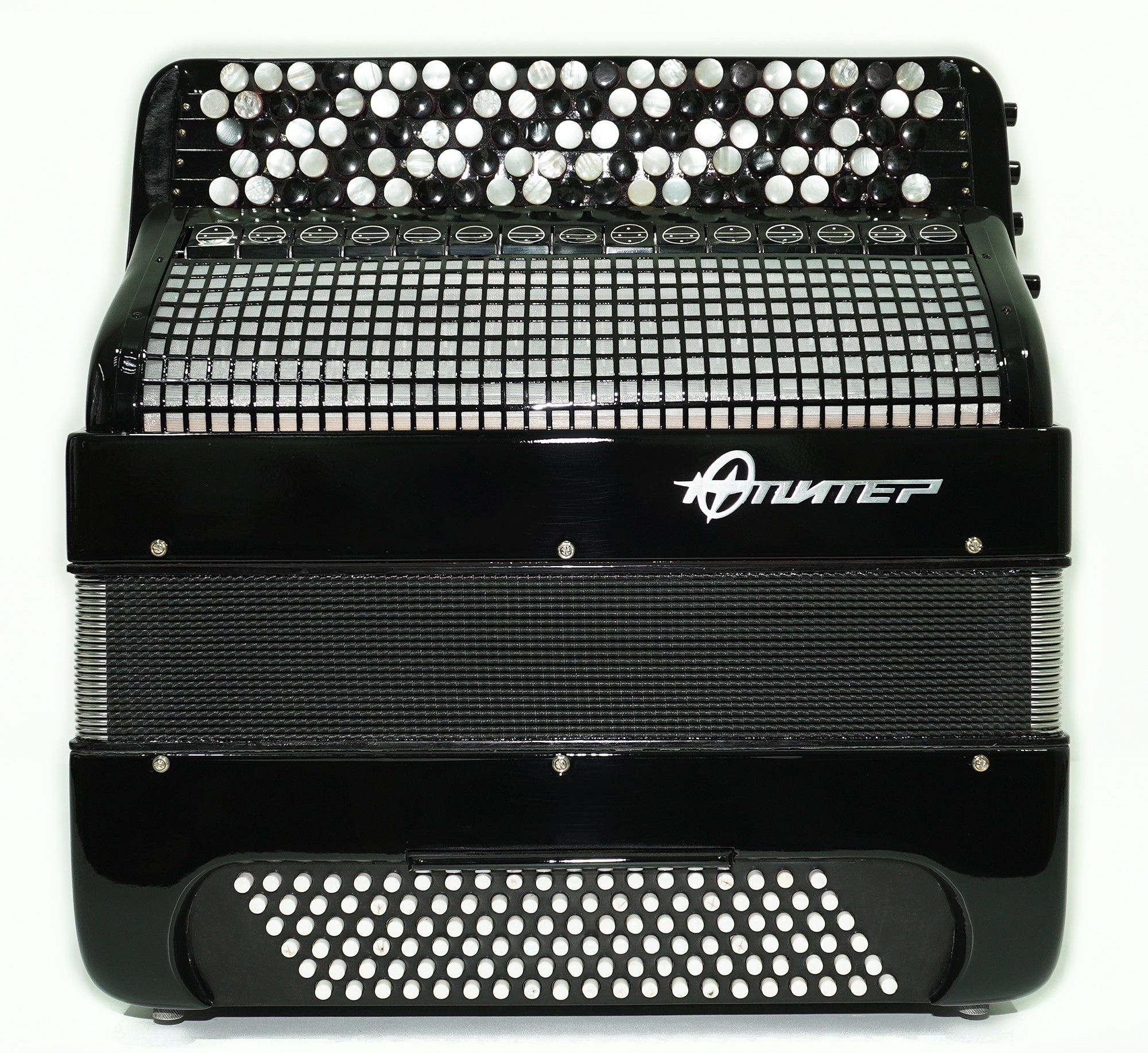 Jupiter Lux Button Accordion 120 Bass 5 Row Concert Bayan Double Cassotto Converter Free Bass, 2540, The Best Professional Musical Instrument!