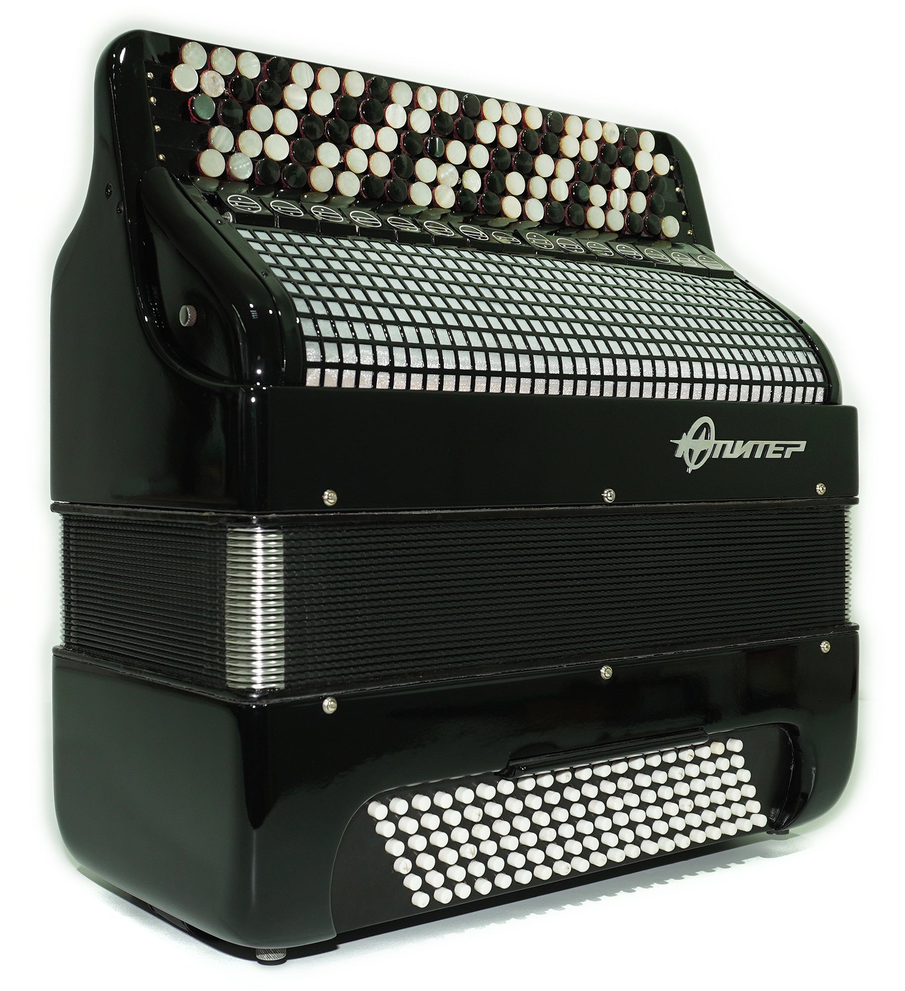 Jupiter Lux Button Accordion 120 Bass 5 Row Concert Bayan Double Cassotto Converter Free Bass, 2540, The Best Professional Musical Instrument!