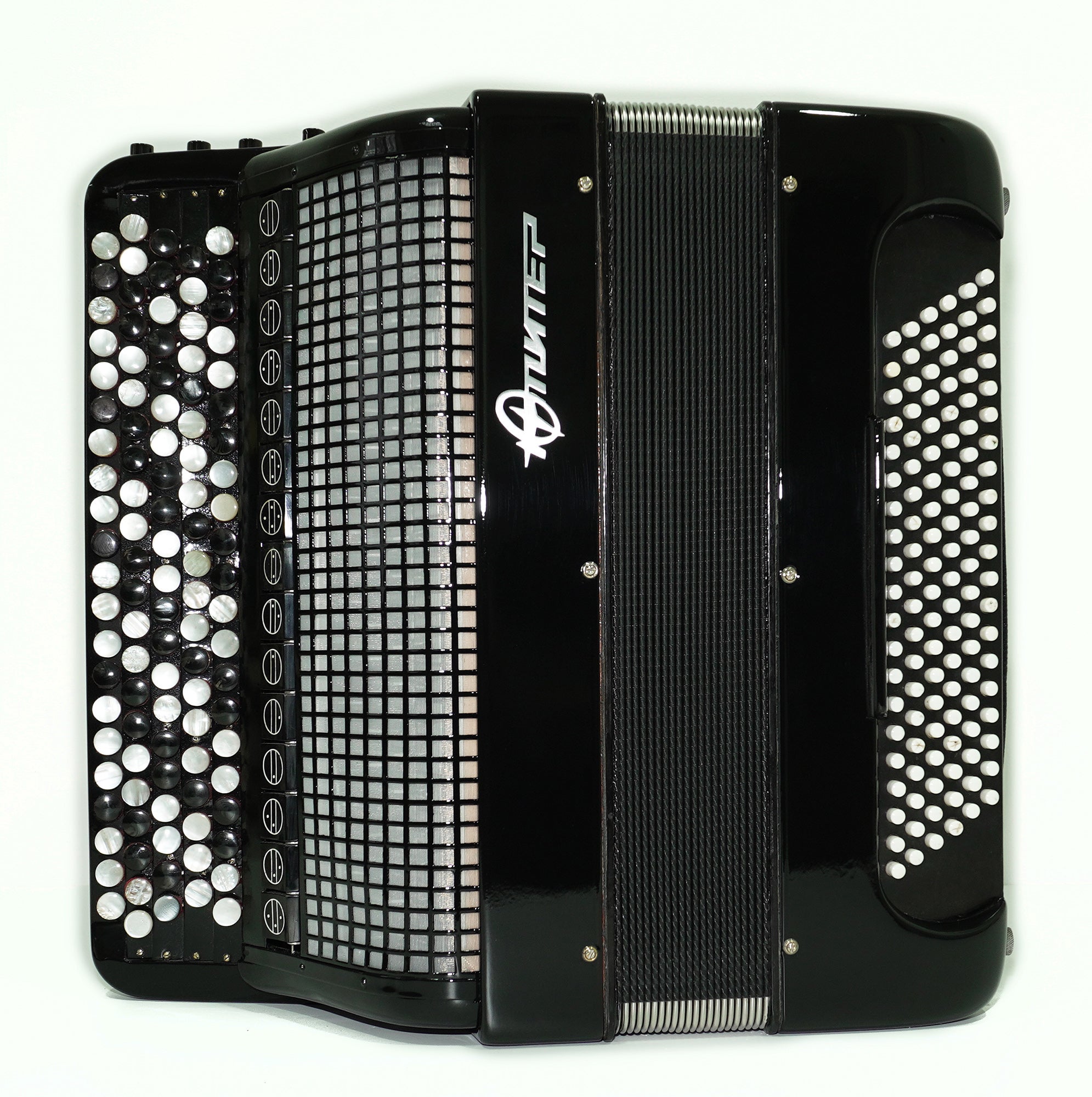 Jupiter Lux Button Accordion 120 Bass 5 Row Concert Bayan Double Cassotto Converter Free Bass, 2540, The Best Professional Musical Instrument!