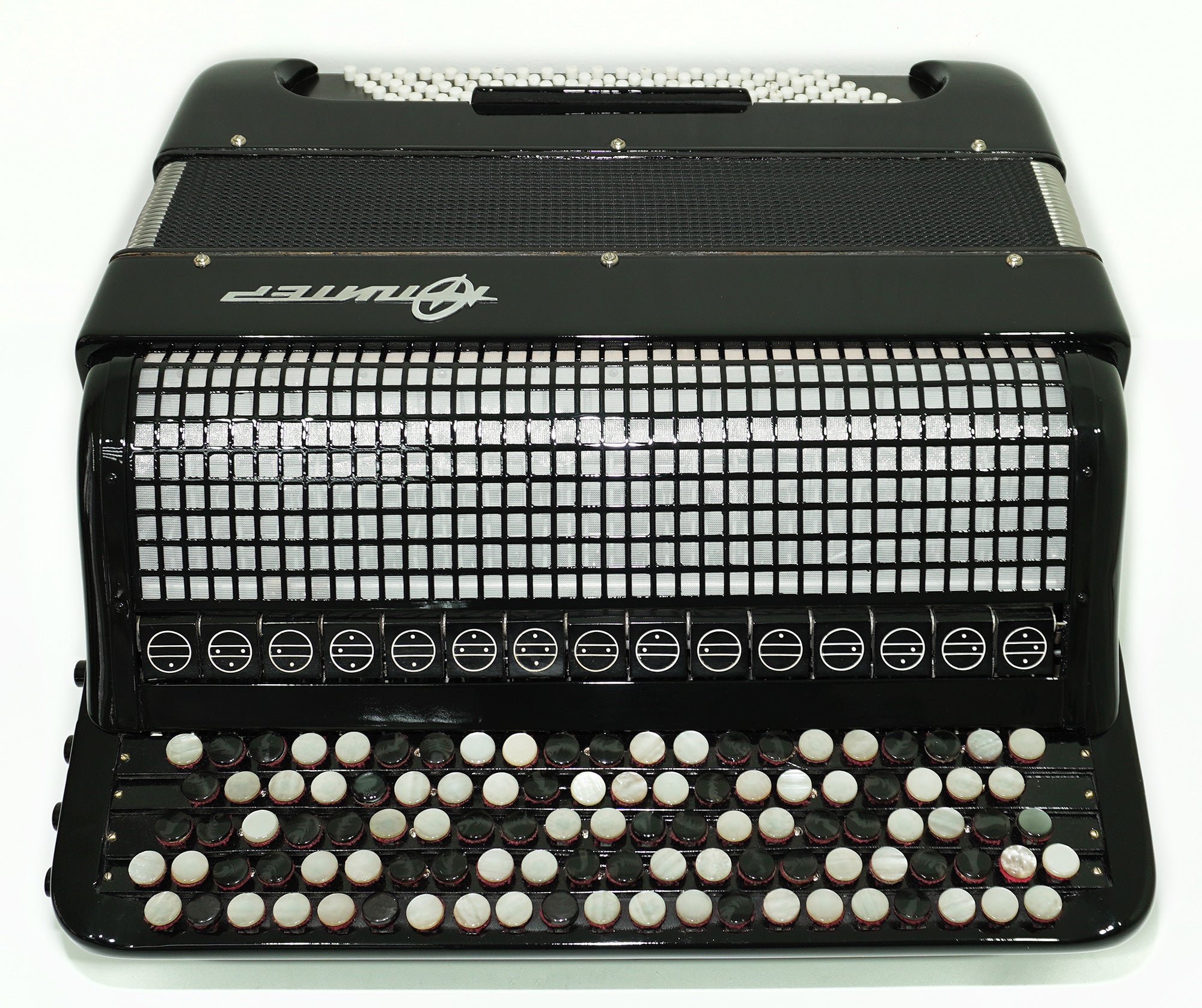 Jupiter Lux Button Accordion 120 Bass 5 Row Concert Bayan Double Cassotto Converter Free Bass, 2540, The Best Professional Musical Instrument!