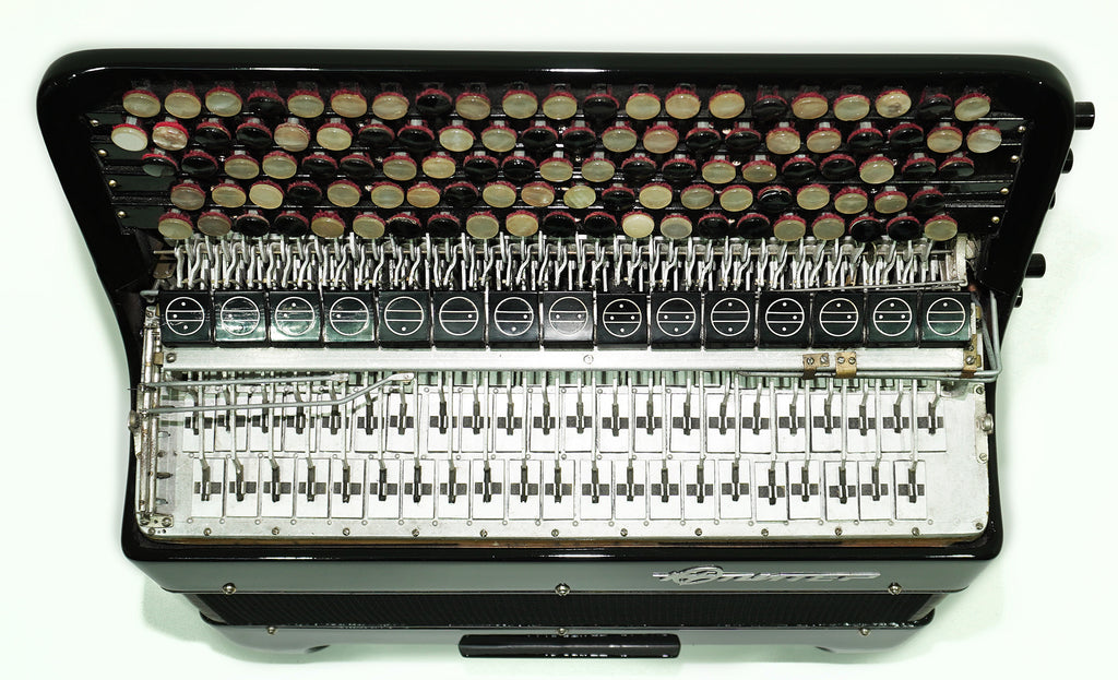 Jupiter Lux Button Accordion 120 Bass 5 Row Concert Bayan Double Cassotto Converter Free Bass, 2540, The Best Professional Musical Instrument!