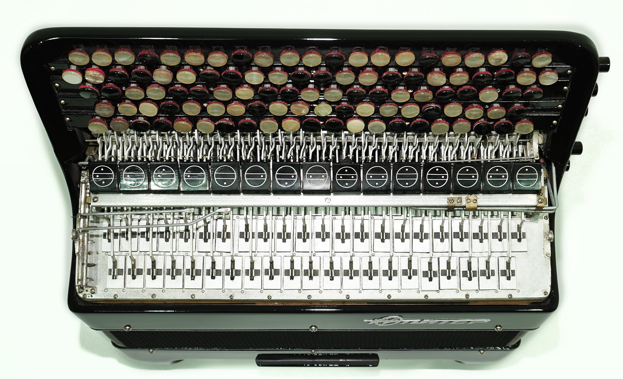 Jupiter Lux Button Accordion 120 Bass 5 Row Concert Bayan Double Cassotto Converter Free Bass, 2540, The Best Professional Musical Instrument!