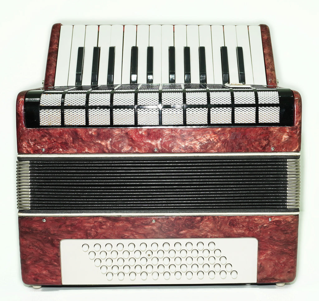 Lightweight Piano Accordion 60 Bass Yunost for Beginners Children Kids, New Straps, Small Concertina Musicales for Study, 2550