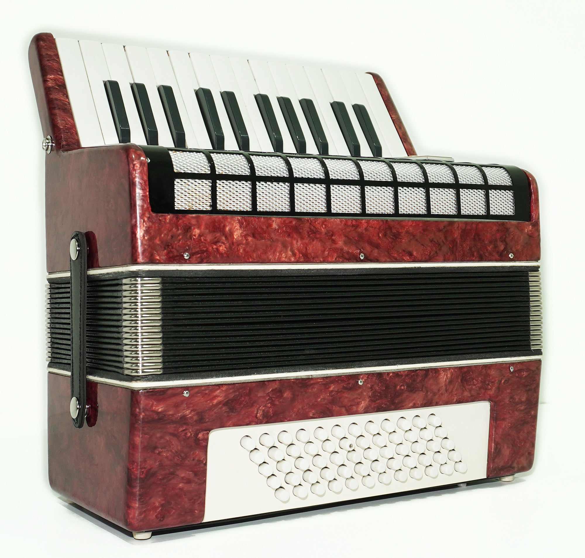 Lightweight Piano Accordion 60 Bass Yunost for Beginners Children Kids, New Straps, Small Concertina Musicales for Study, 2550