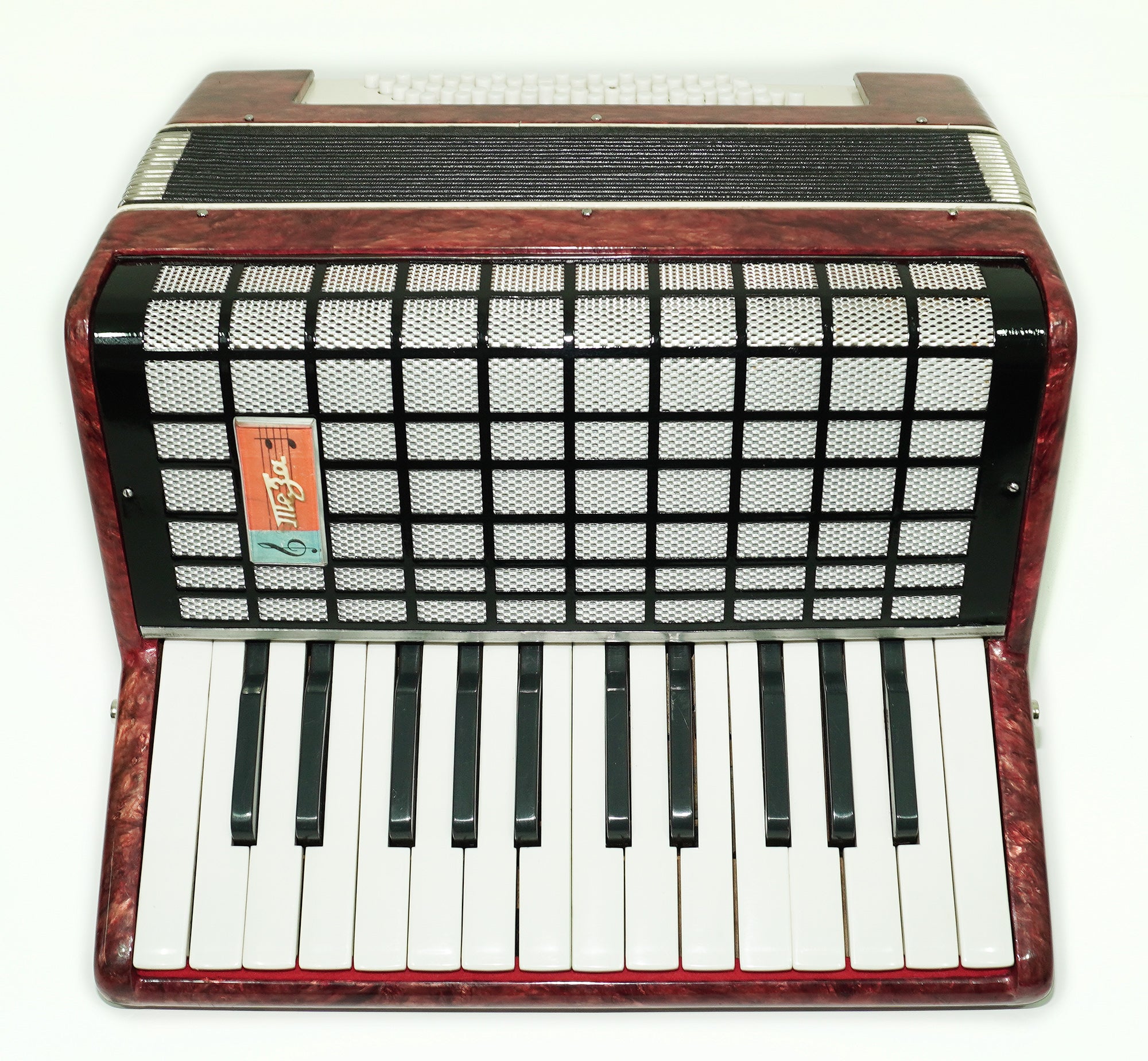 Lightweight Piano Accordion 60 Bass Yunost for Beginners Children Kids, New Straps, Small Concertina Musicales for Study, 2550