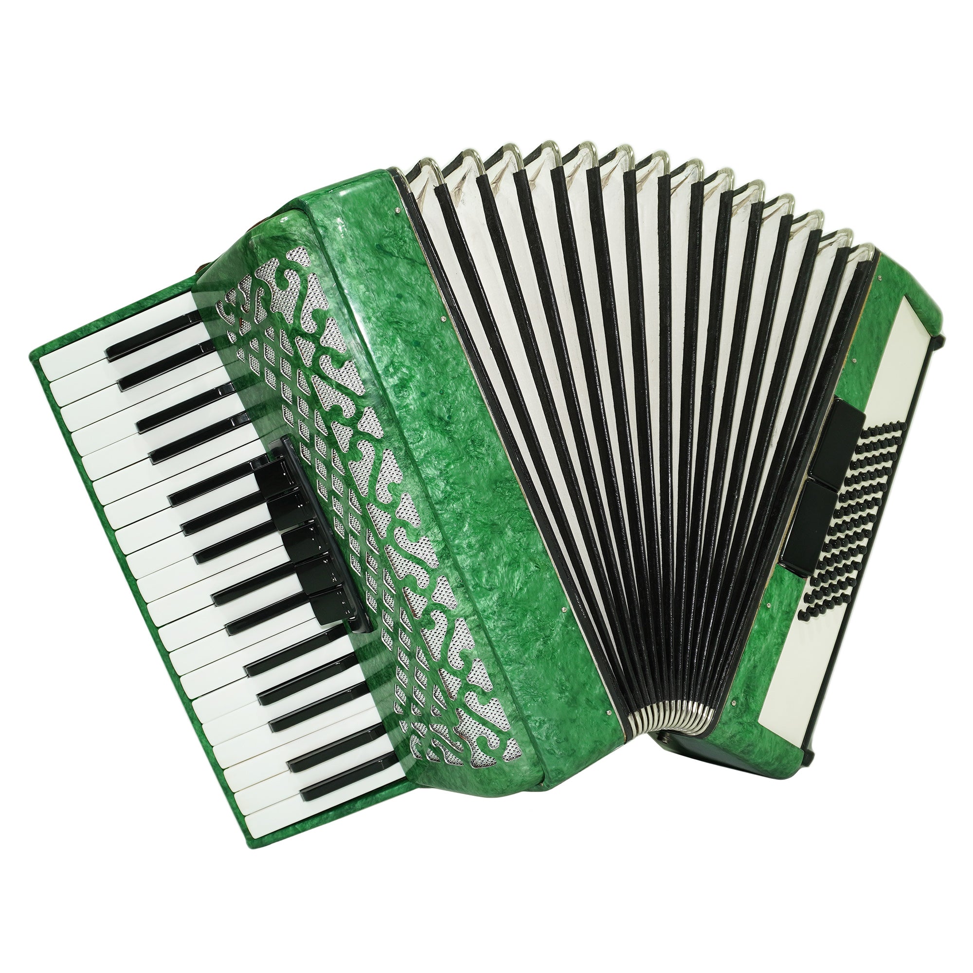 Russian Accordion 72 Bass Buttons, Original Keyboard Piano Accordian Musical Instrument, New Straps, Wonderful sound, Harmonica in Tune, 2551