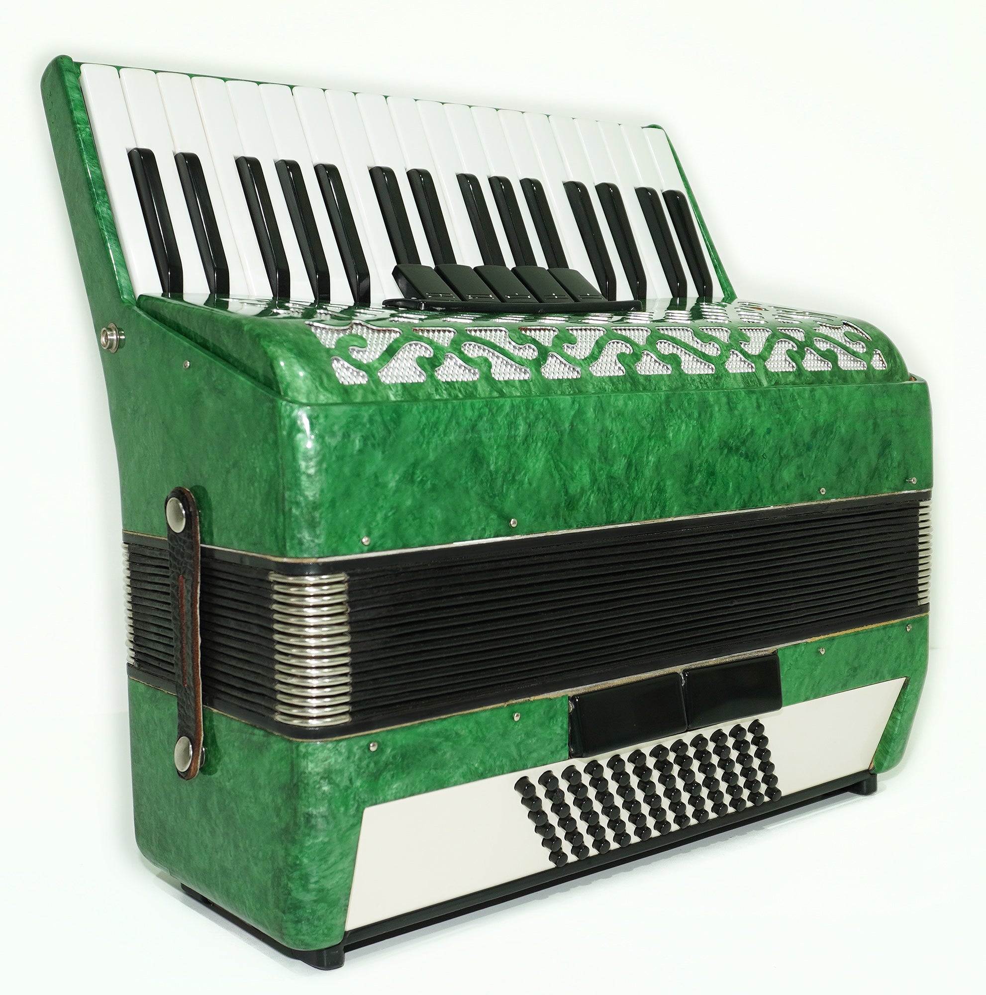 Russian Accordion 72 Bass Buttons, Original Keyboard Piano Accordian Musical Instrument, New Straps, Wonderful sound, Harmonica in Tune, 2551