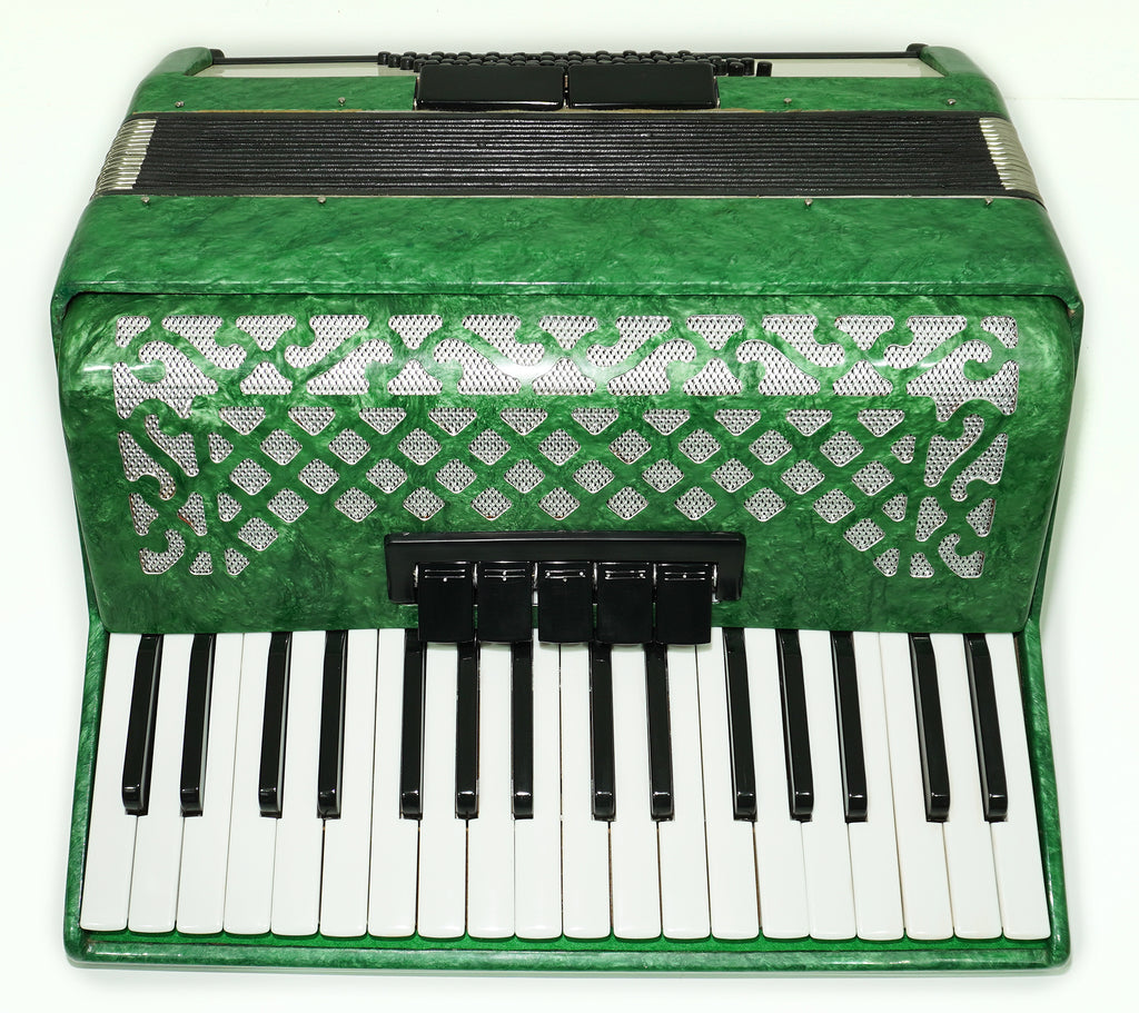 Russian Accordion 72 Bass Buttons, Original Keyboard Piano Accordian Musical Instrument, New Straps, Wonderful sound, Harmonica in Tune, 2551