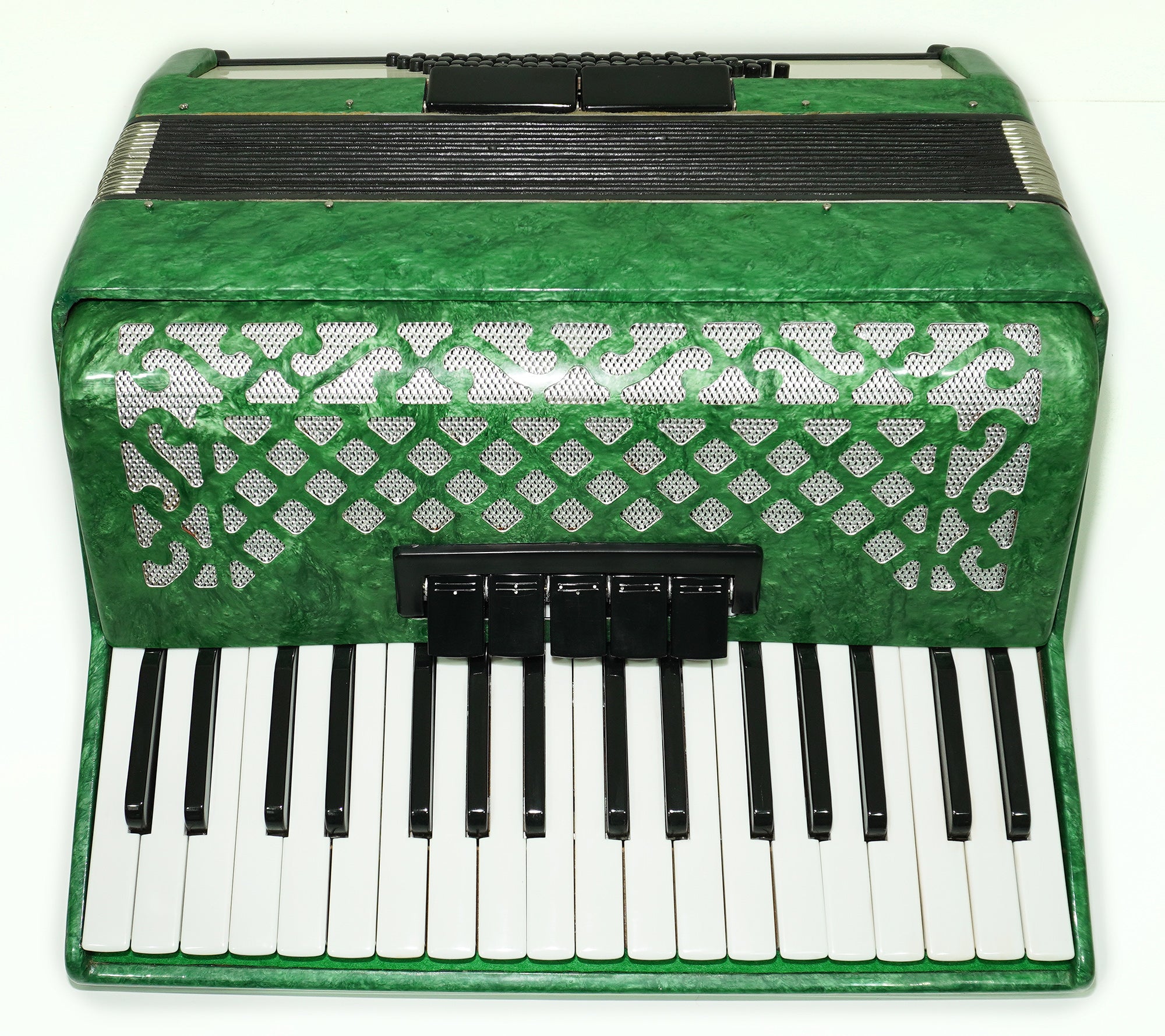Russian Accordion 72 Bass Buttons, Original Keyboard Piano Accordian Musical Instrument, New Straps, Wonderful sound, Harmonica in Tune, 2551