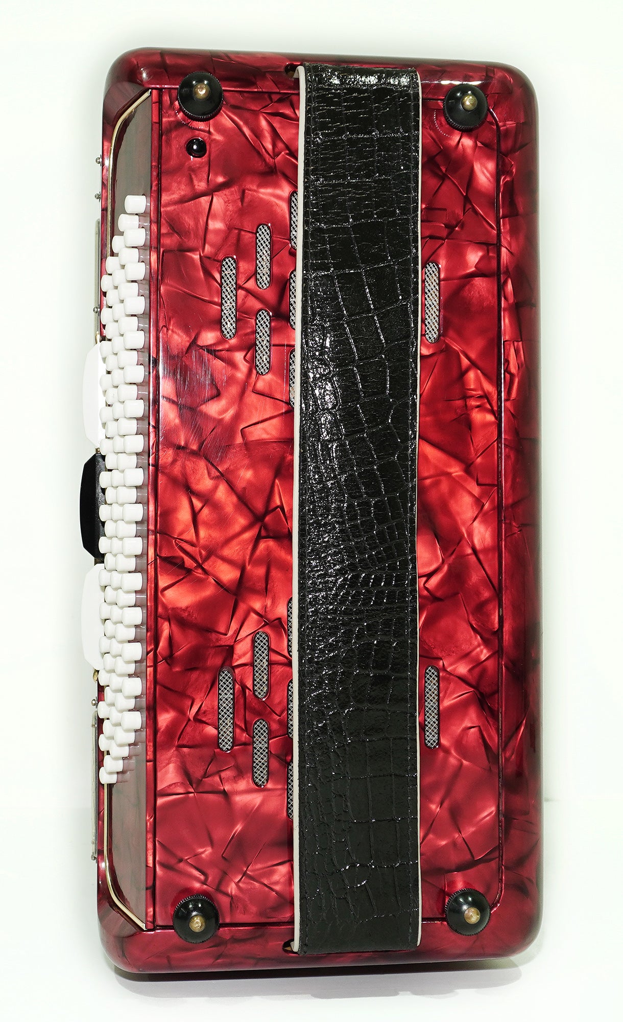 Vintage Lignatone Delicia Accord VII Piano Accordion 80 Bass, made in Czechoslovakia, New Straps, Original Keyboard Musical Instrument, 2552
