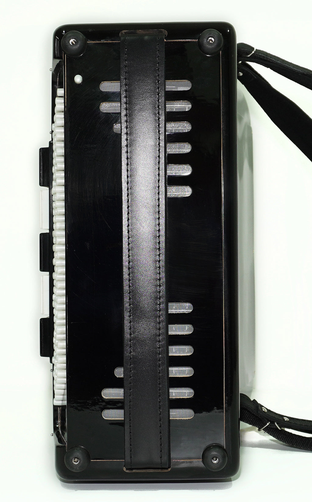 Weltmeister Grandina 5 Row Button Accordion 120 Bass, B Griff, made in Germany, Concert Bayan with New Straps and Soft Case, Professional Bayan Accordian for Adults, 2555